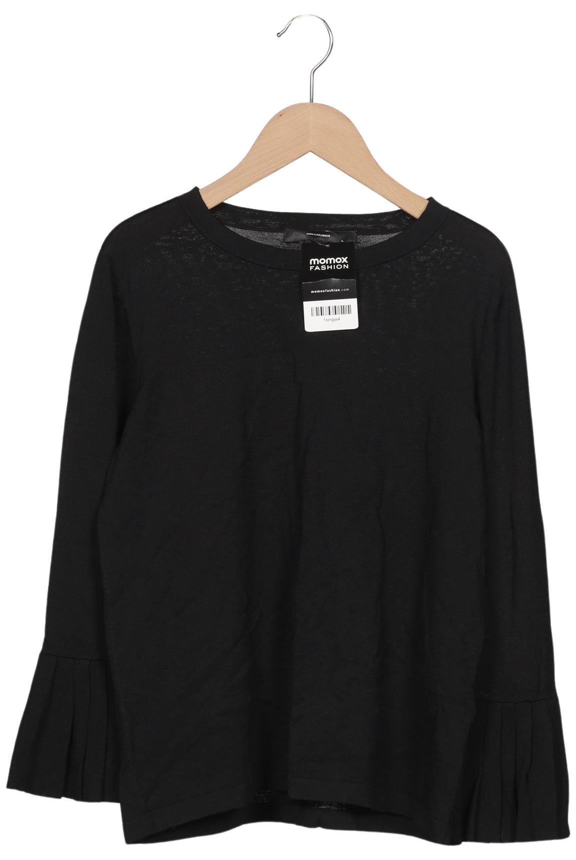 

Hallhuber Damen Langarmshirt, schwarz, Gr. 42
