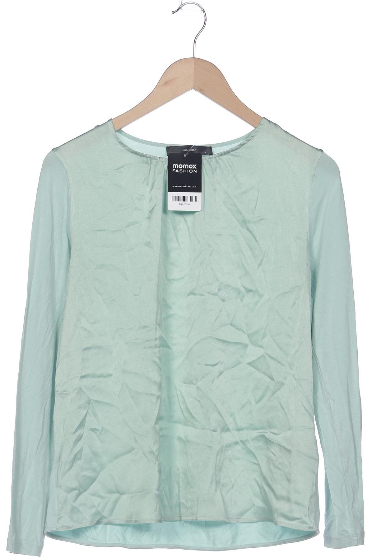 

Hallhuber Damen Langarmshirt, türkis, Gr. 38