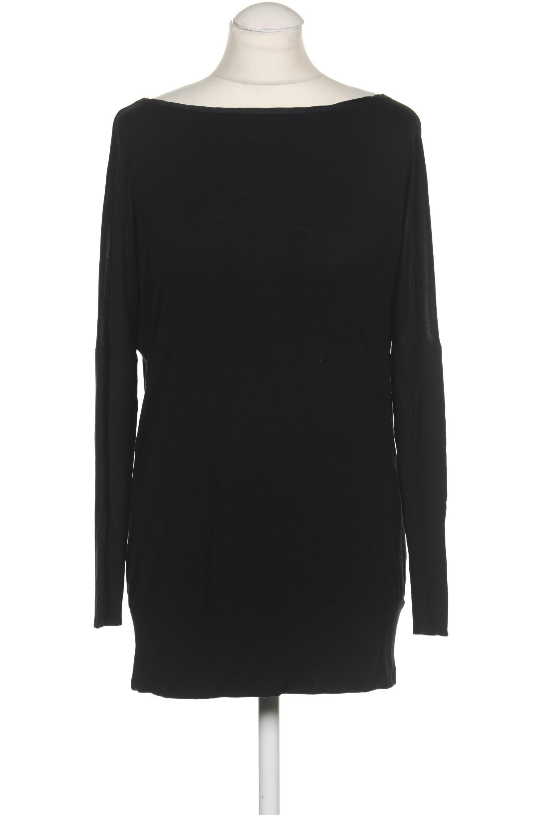 

Hallhuber Damen Langarmshirt, schwarz, Gr. 36