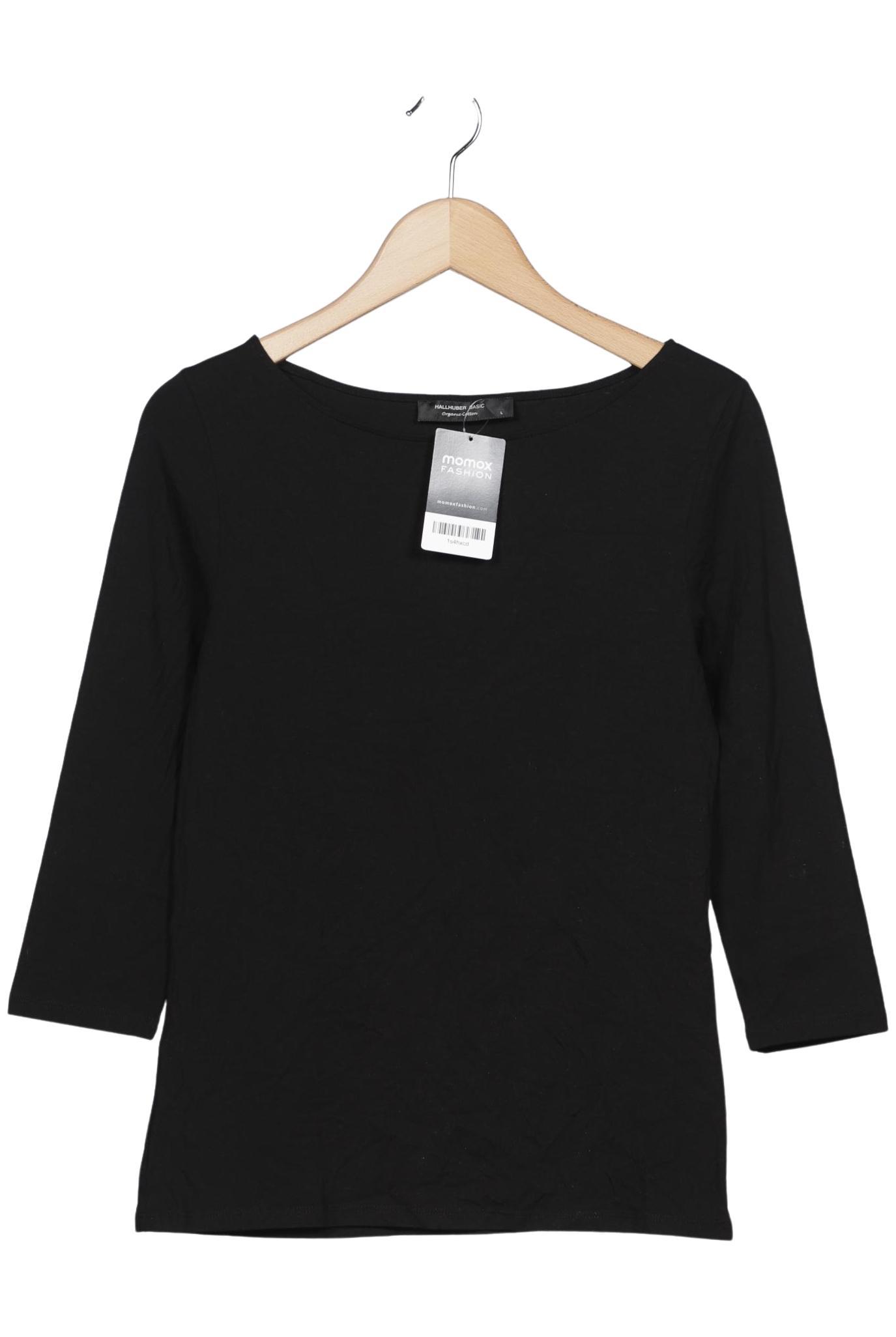 

Hallhuber Damen Langarmshirt, schwarz, Gr. 42
