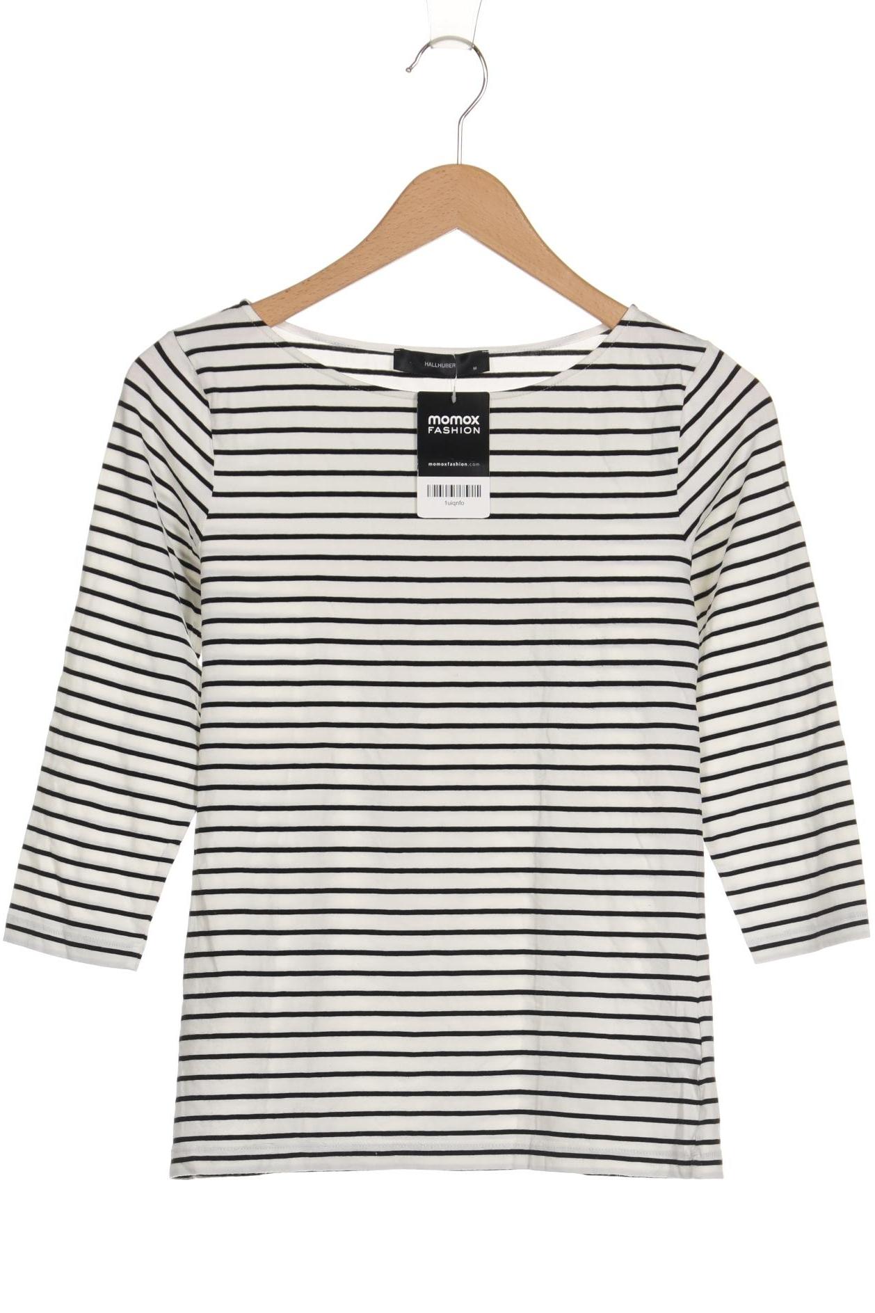 

Hallhuber Damen Langarmshirt, weiß, Gr. 38
