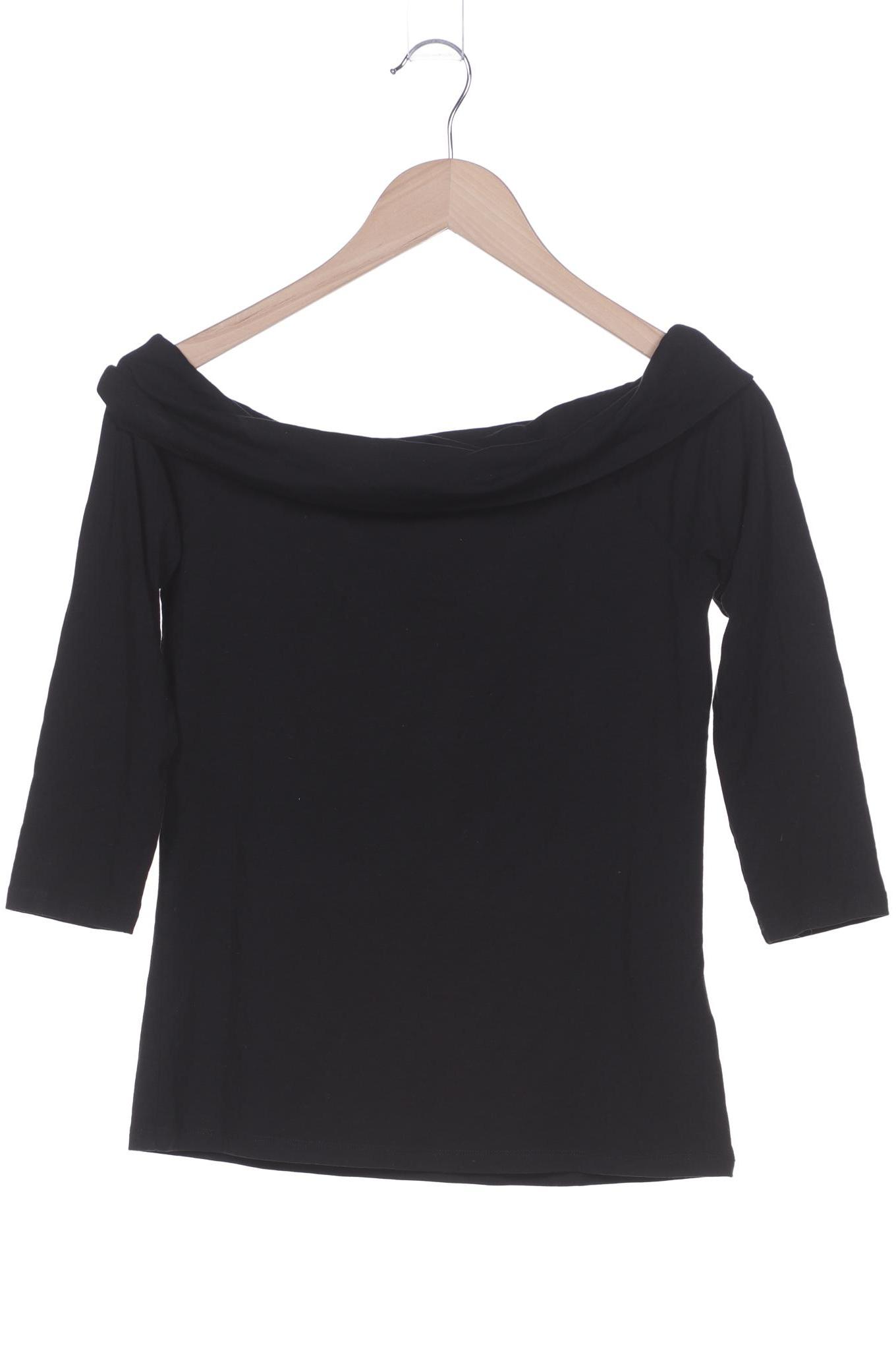 

Hallhuber Damen Langarmshirt, schwarz, Gr. 38