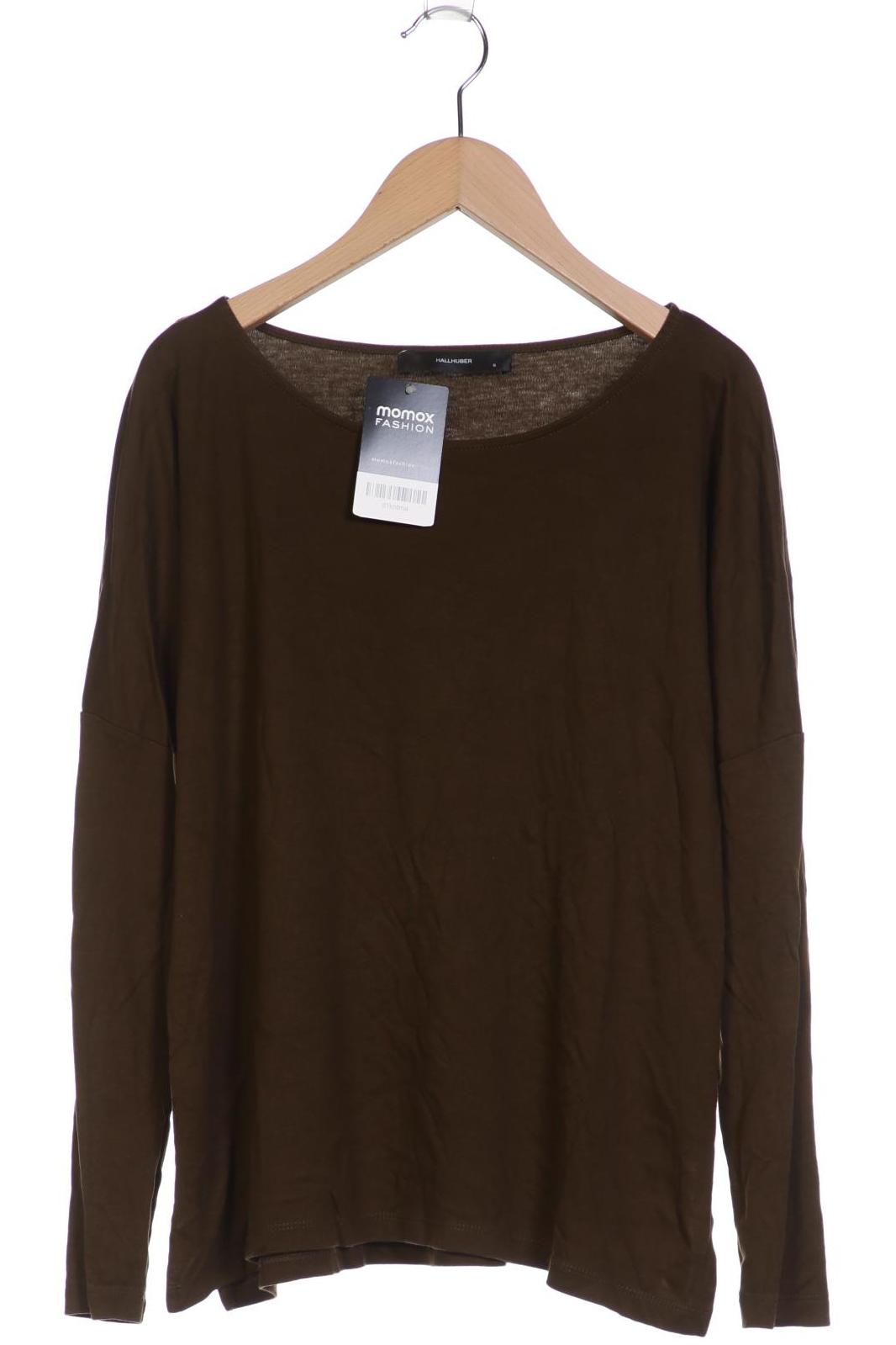 

Hallhuber Damen Langarmshirt, grün, Gr. 36