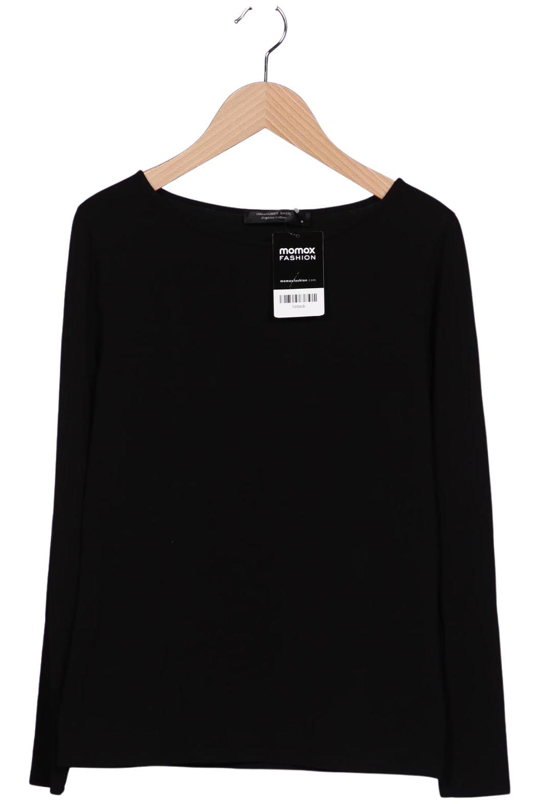 

Hallhuber Damen Langarmshirt, schwarz, Gr. 38
