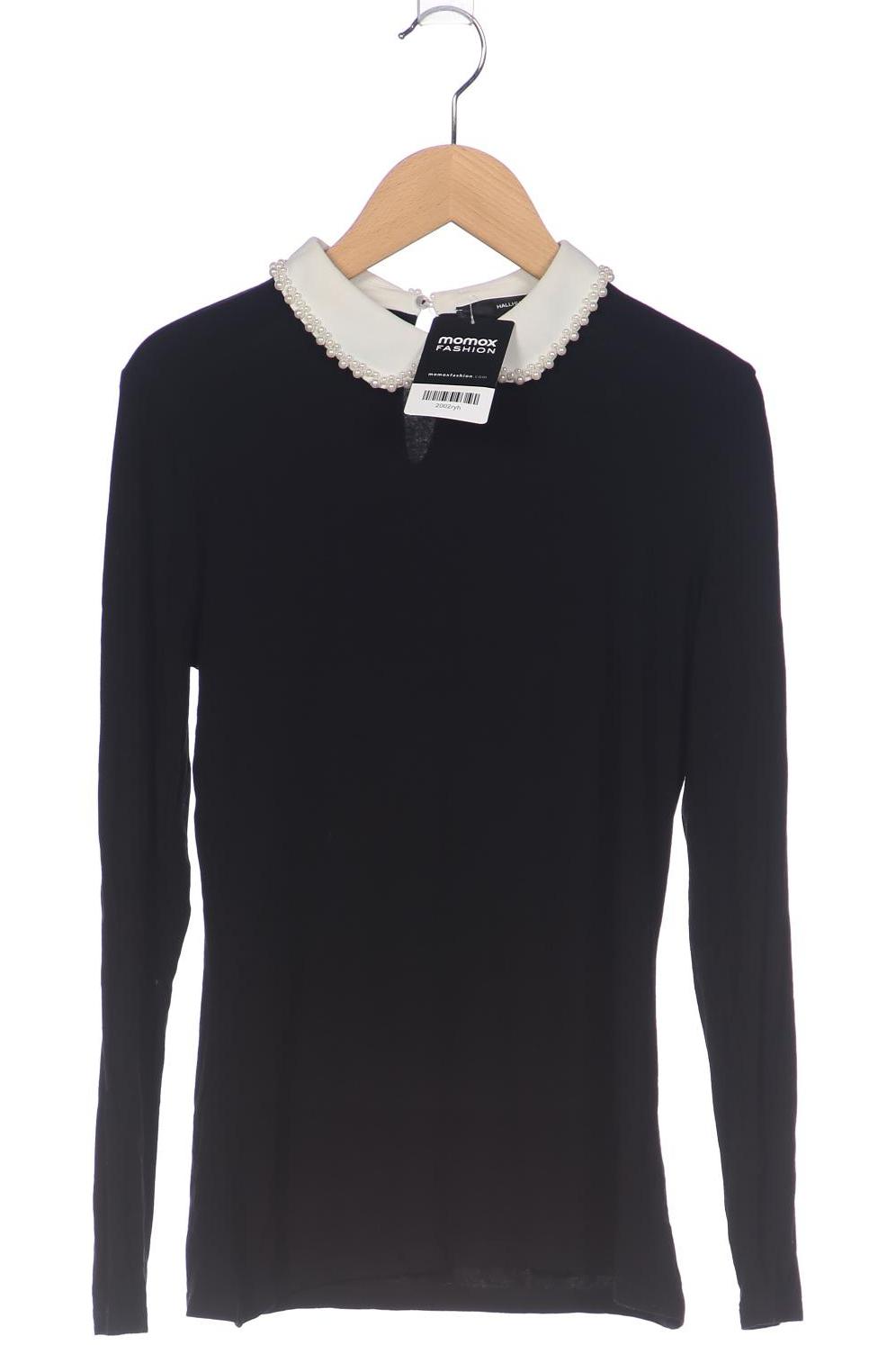 

Hallhuber Damen Langarmshirt, schwarz, Gr. 34