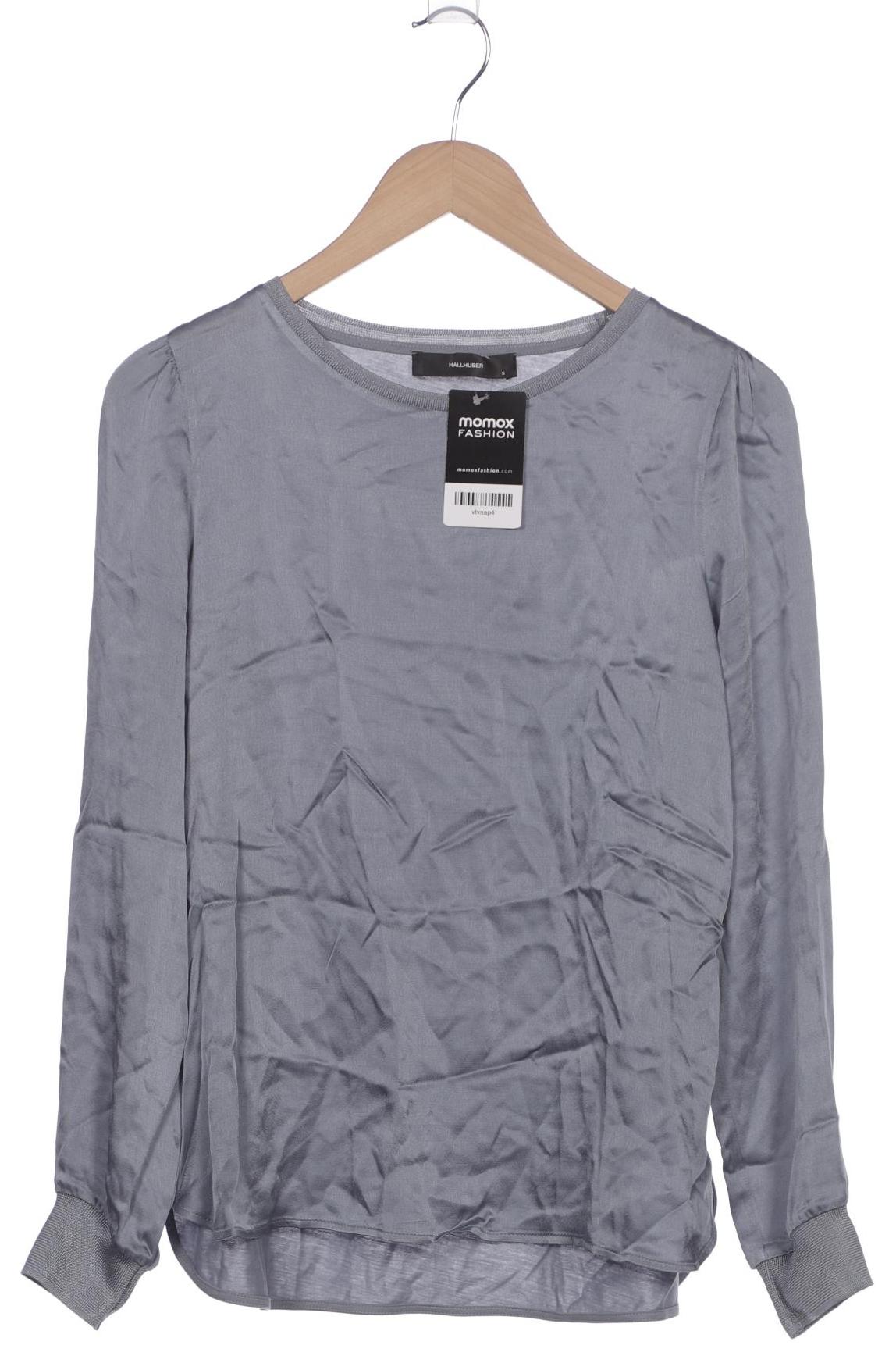 

Hallhuber Damen Langarmshirt, hellblau, Gr. 36