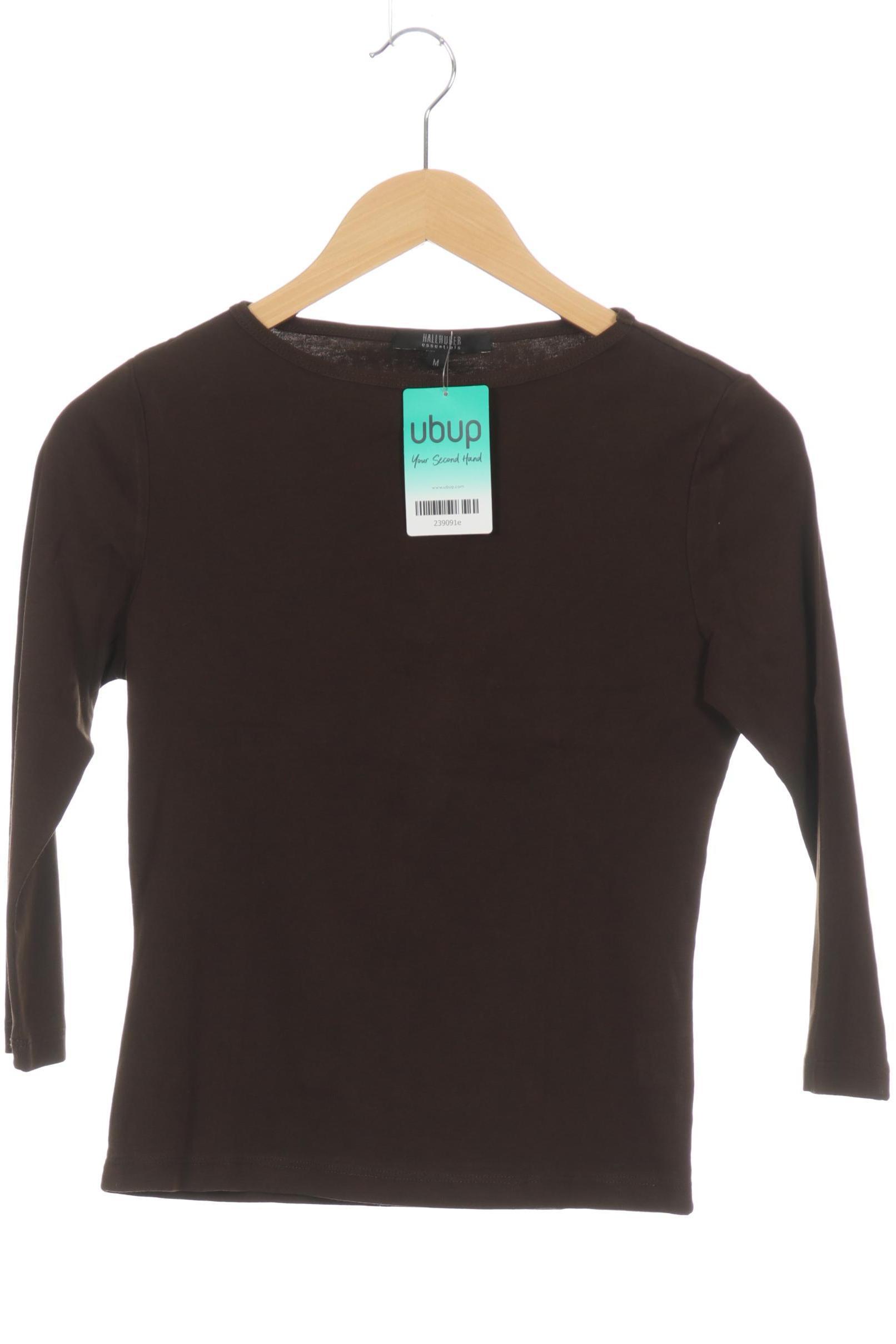 

Hallhuber Damen Langarmshirt, braun, Gr.