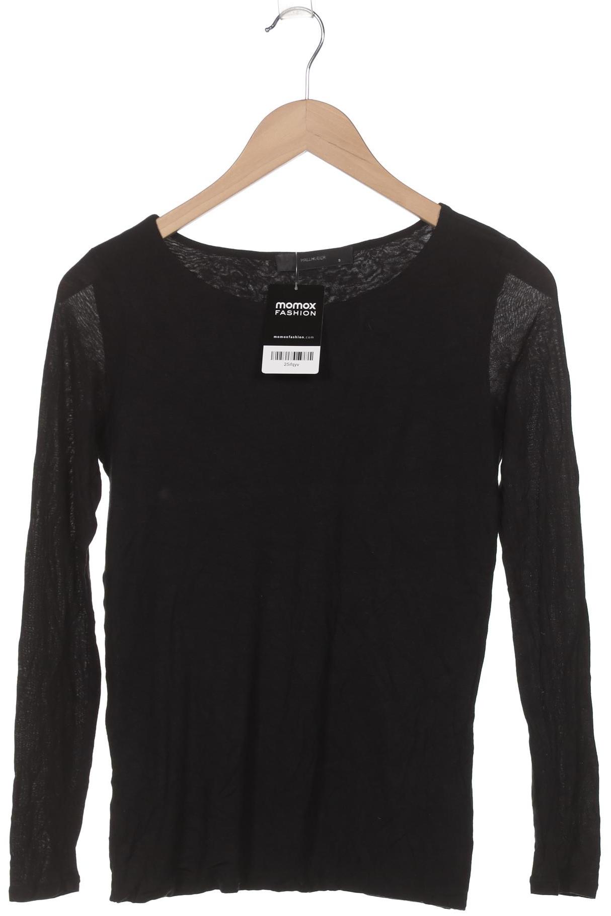 

Hallhuber Damen Langarmshirt, schwarz, Gr. 36