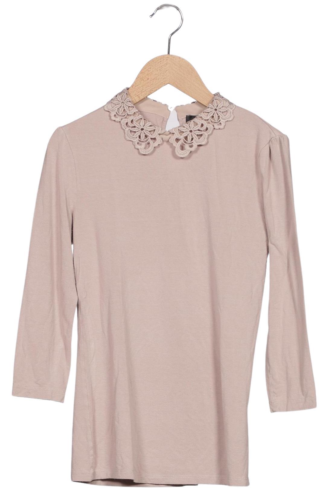 

Hallhuber Damen Langarmshirt, pink, Gr. 34