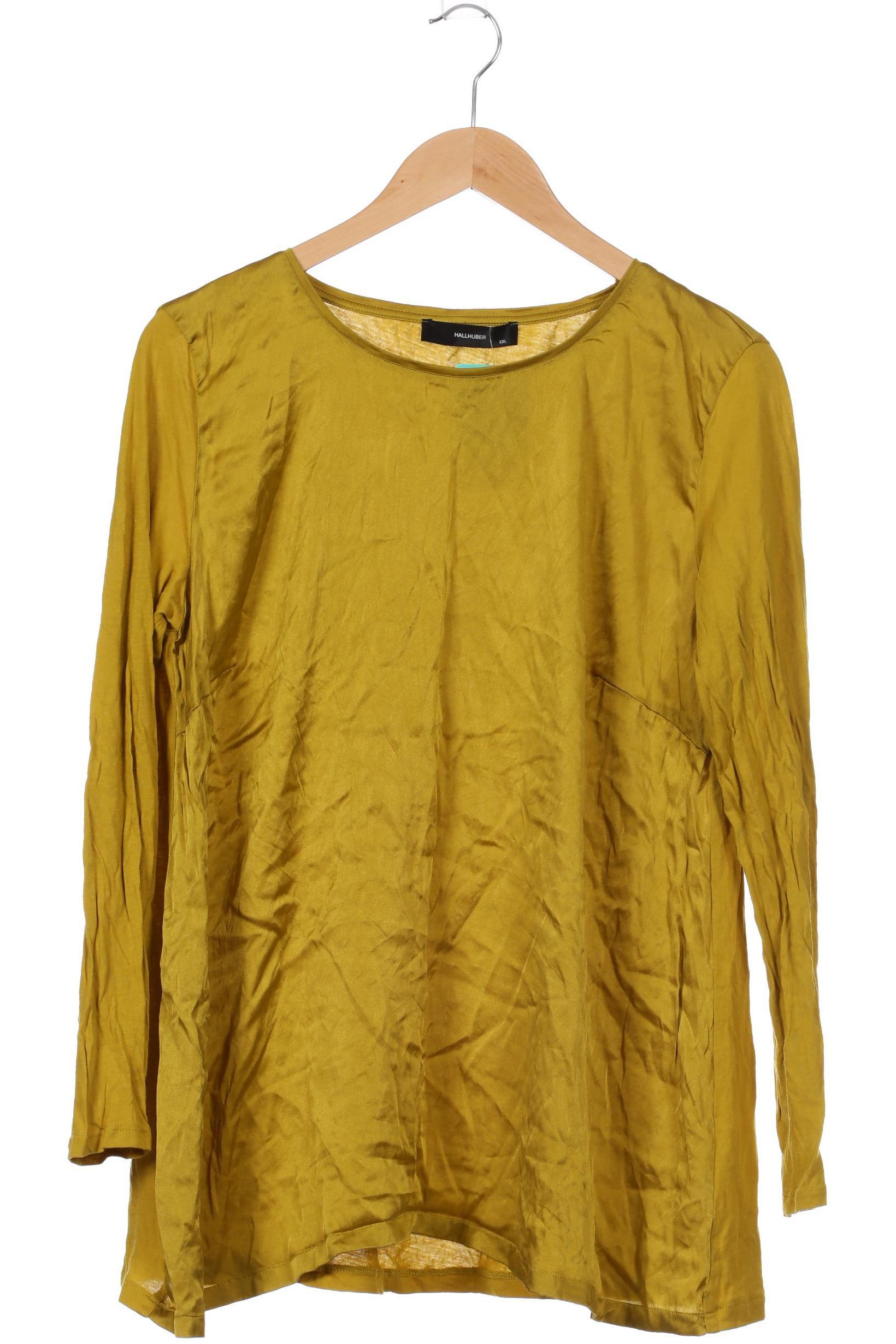 

Hallhuber Damen Langarmshirt, gelb, Gr.