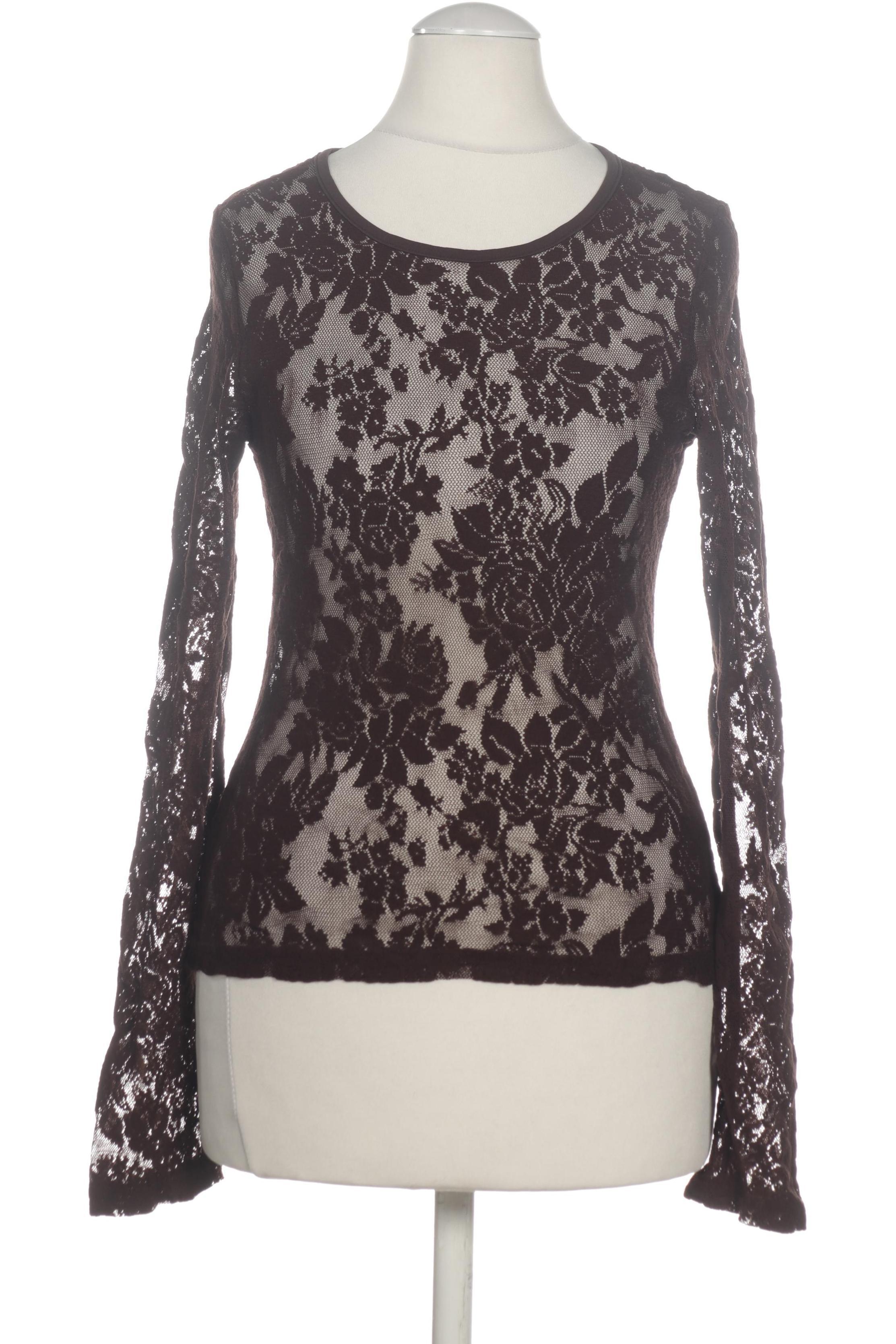 

Hallhuber Damen Langarmshirt, braun, Gr.