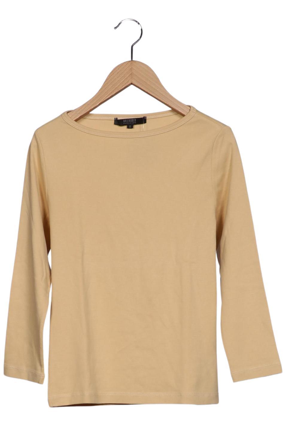 

Hallhuber Damen Langarmshirt, beige, Gr. 36