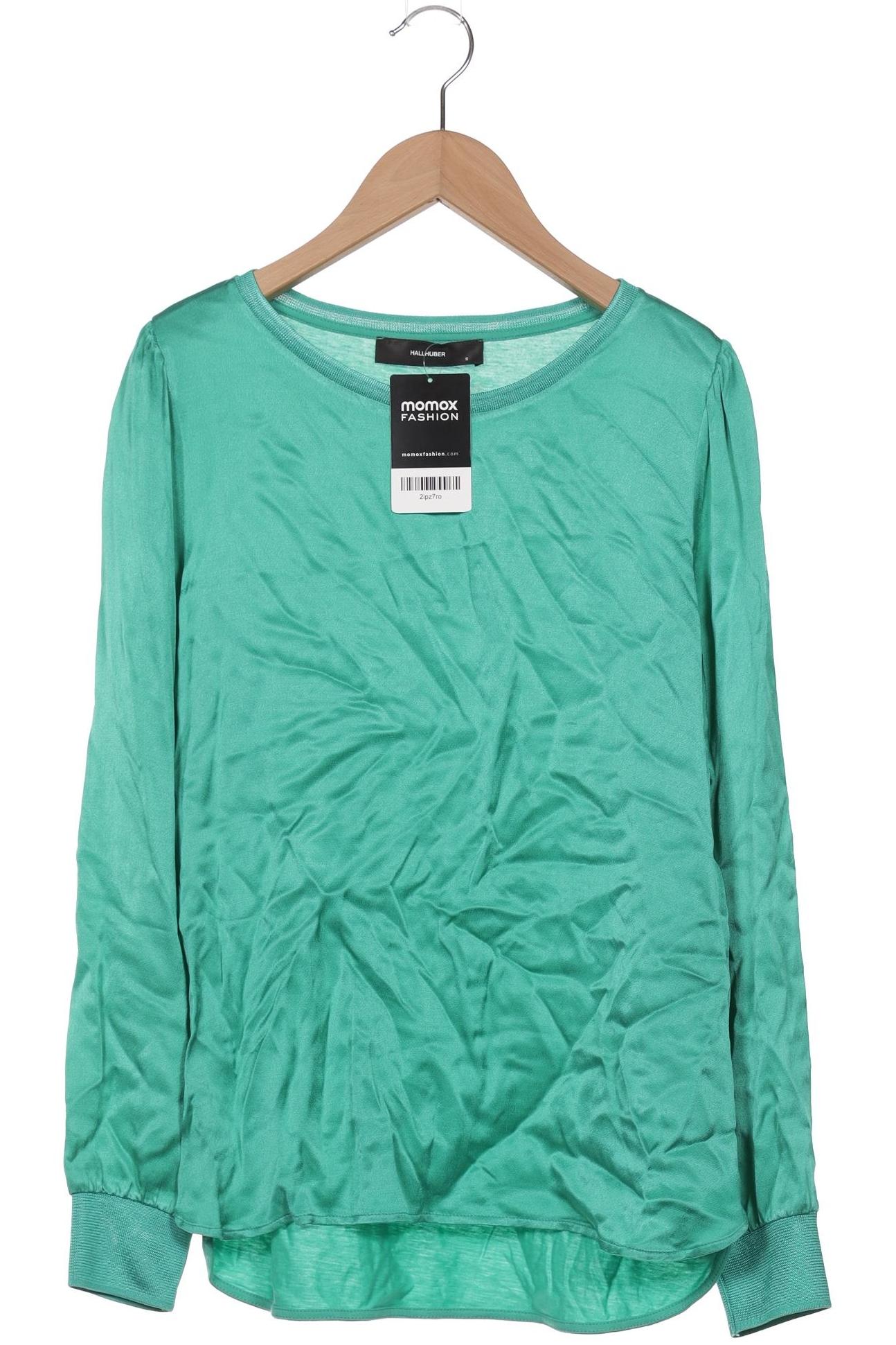 

Hallhuber Damen Langarmshirt, grün, Gr. 36