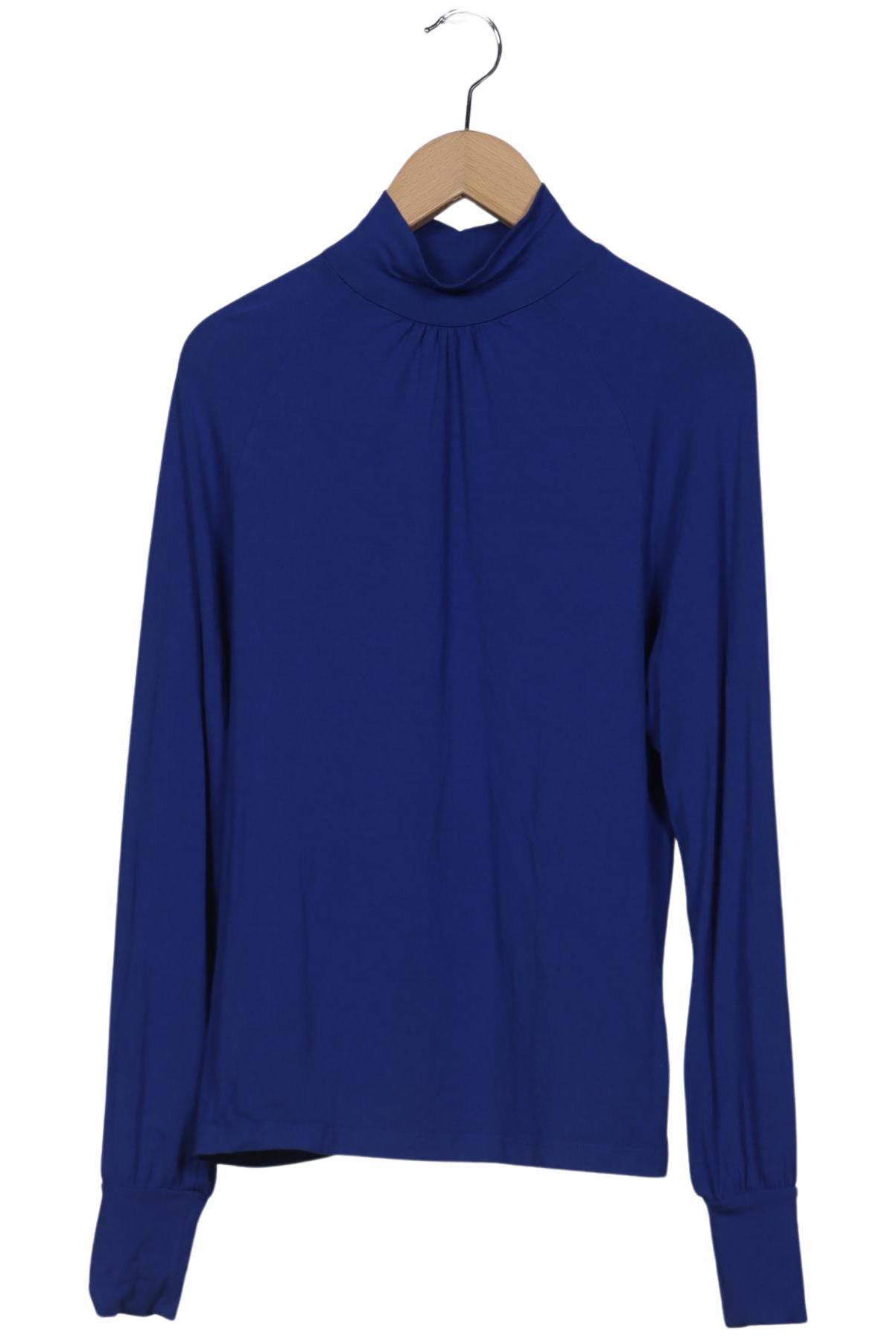 

Hallhuber Damen Langarmshirt, blau, Gr. 34