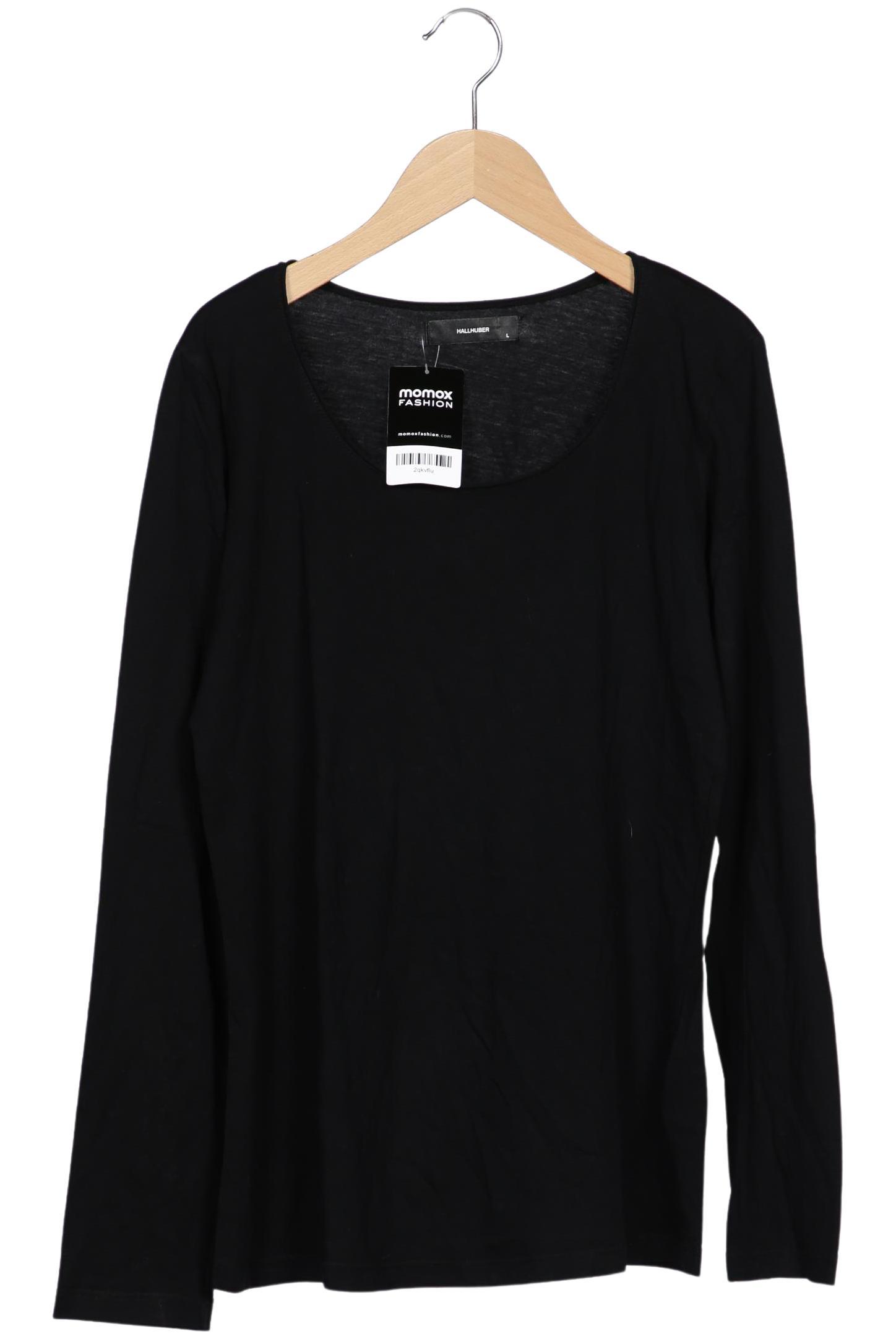 

Hallhuber Damen Langarmshirt, schwarz, Gr. 42