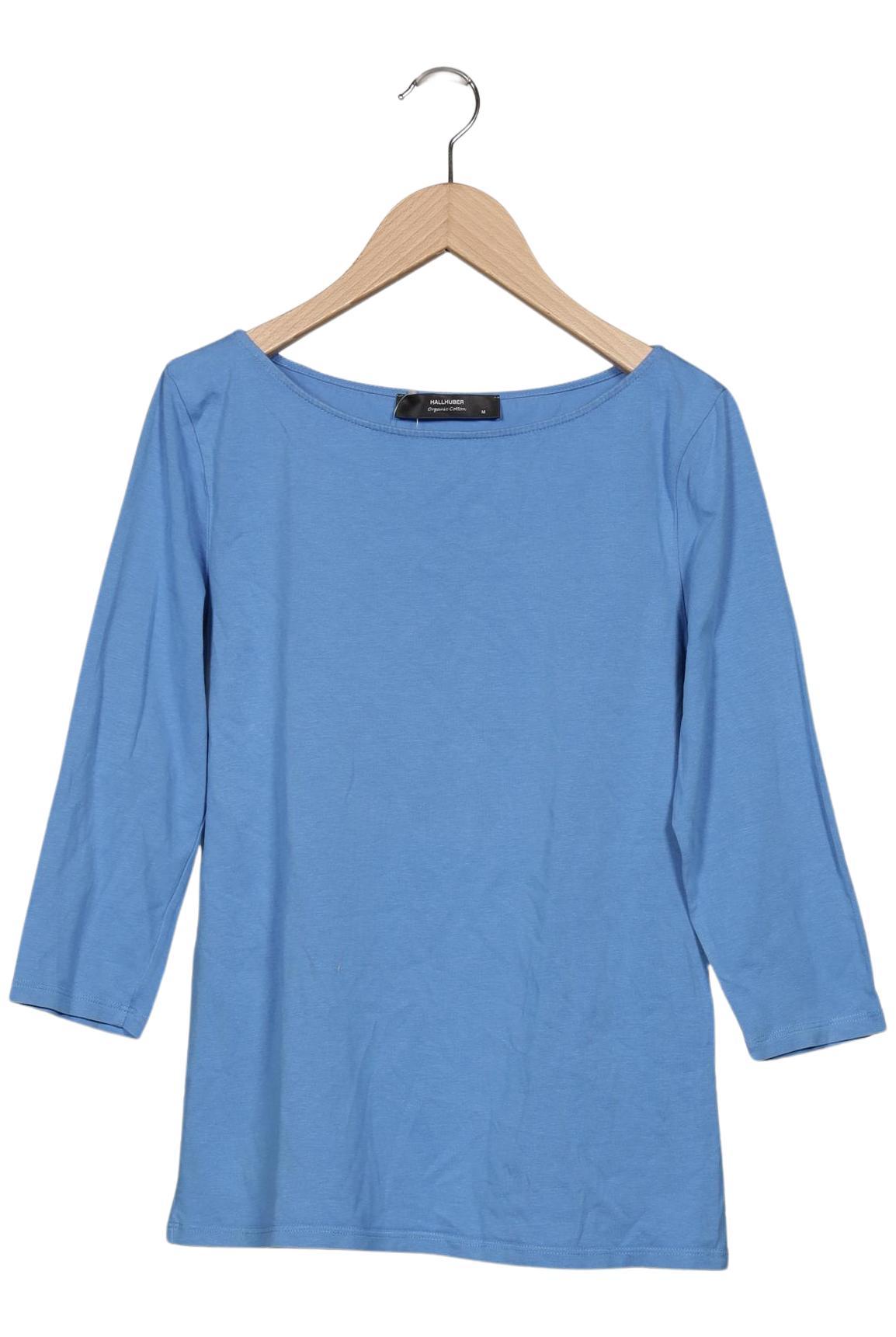 

Hallhuber Damen Langarmshirt, hellblau, Gr. 38