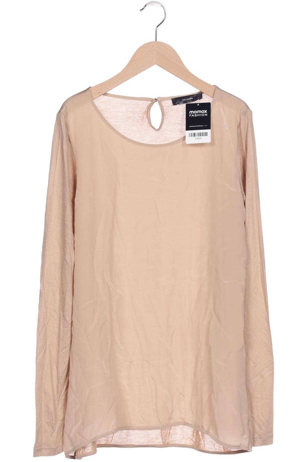 

Hallhuber Damen Langarmshirt, beige, Gr. 42