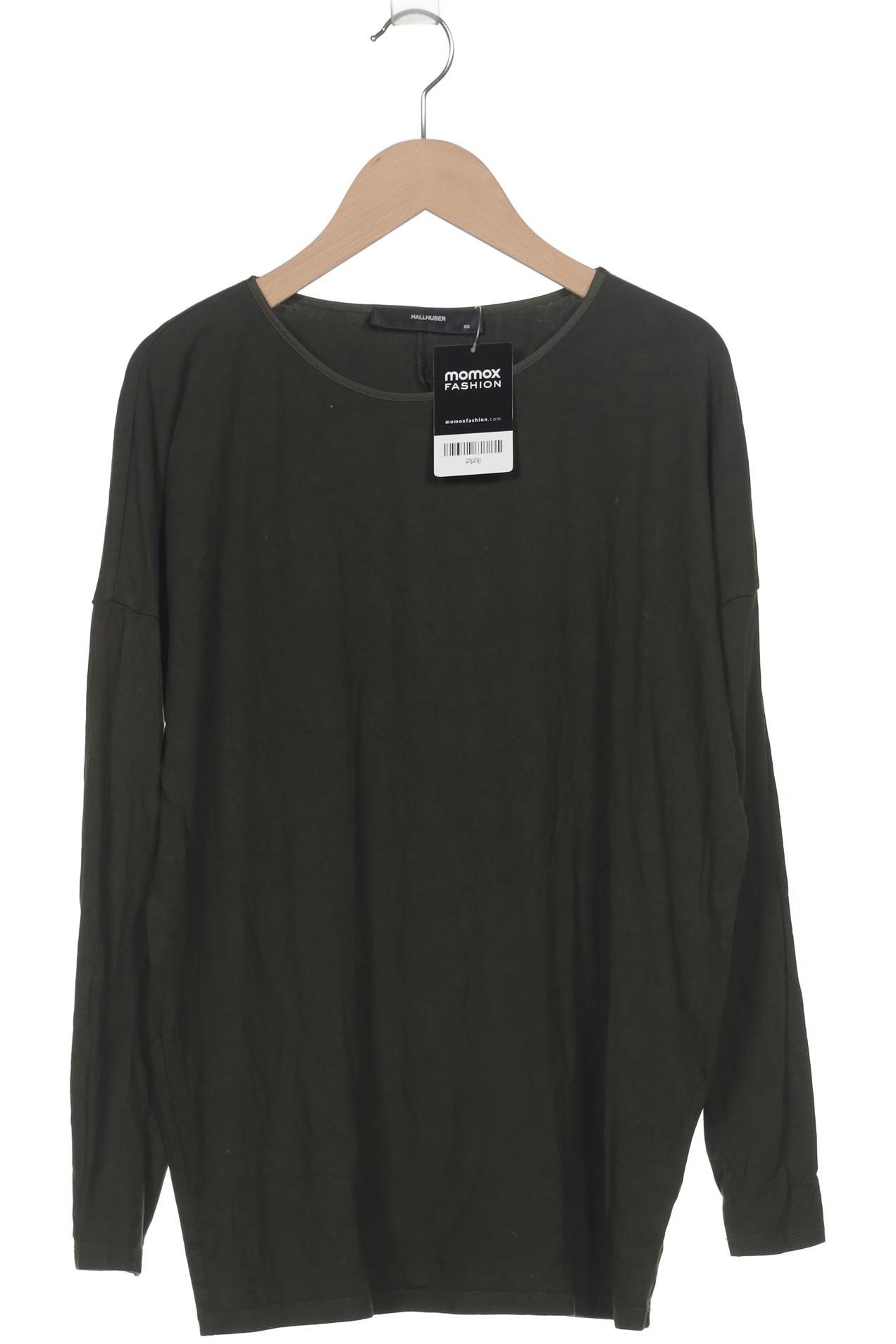 

Hallhuber Damen Langarmshirt, grün, Gr. 34