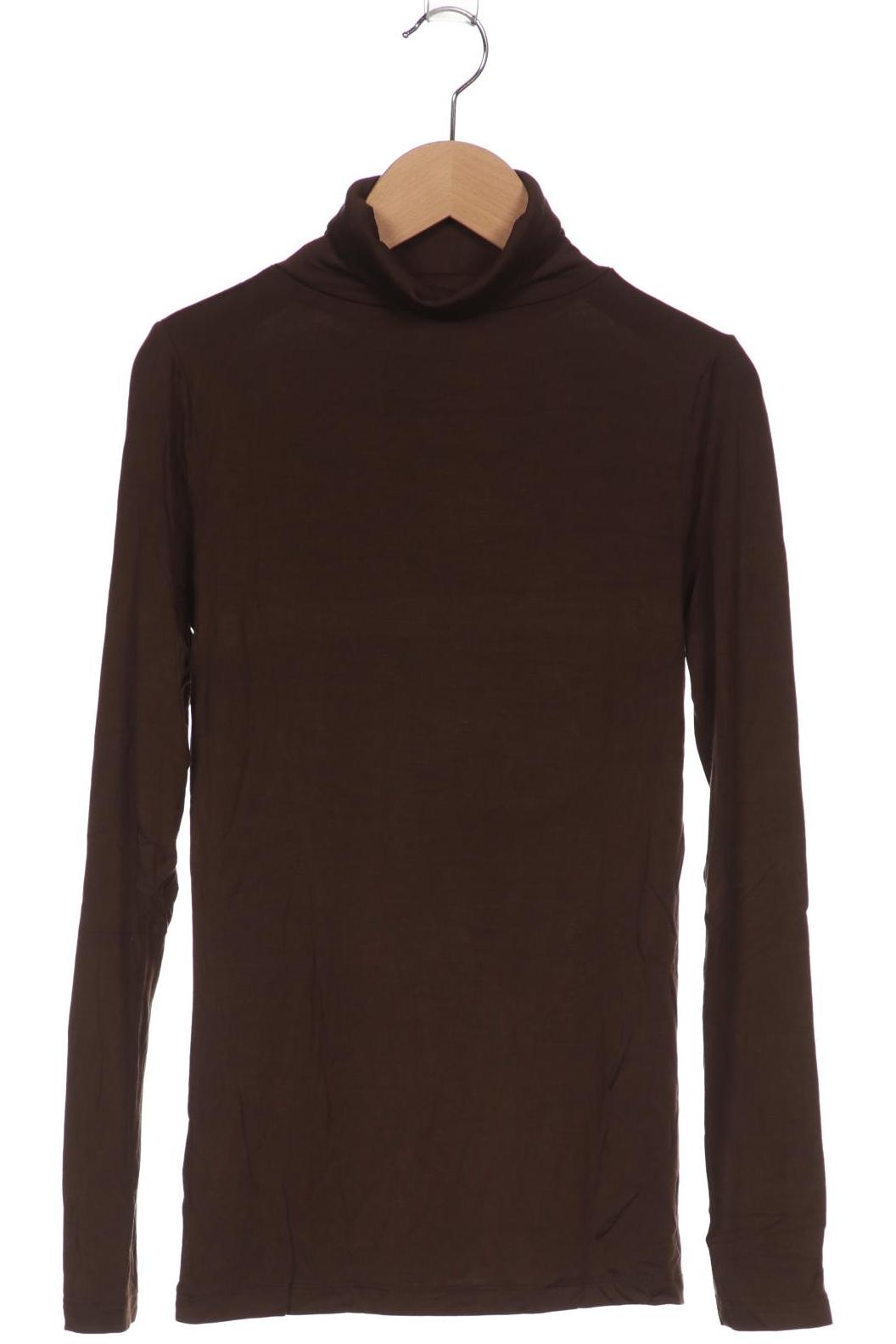 

Hallhuber Damen Langarmshirt, braun, Gr. 34