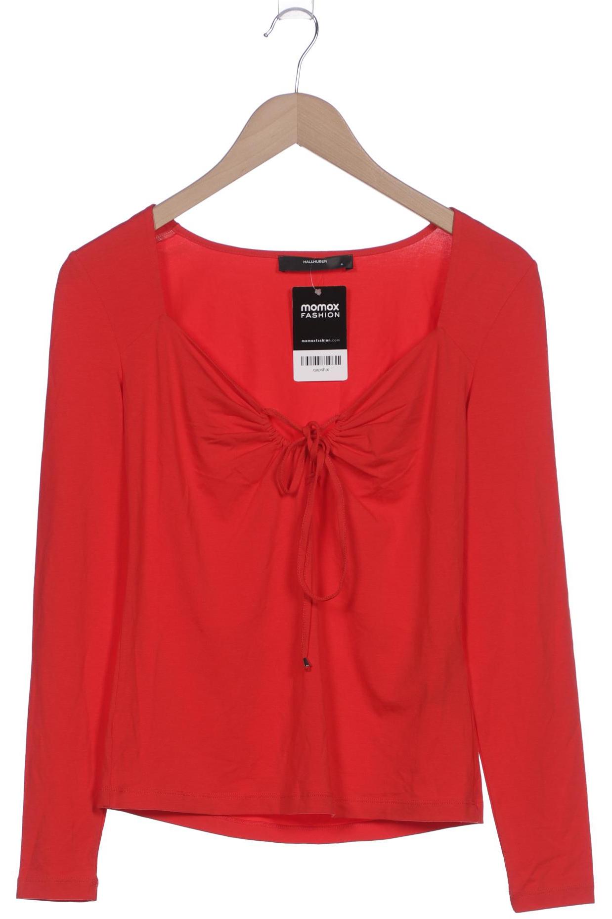 

Hallhuber Damen Langarmshirt, rot, Gr. 36