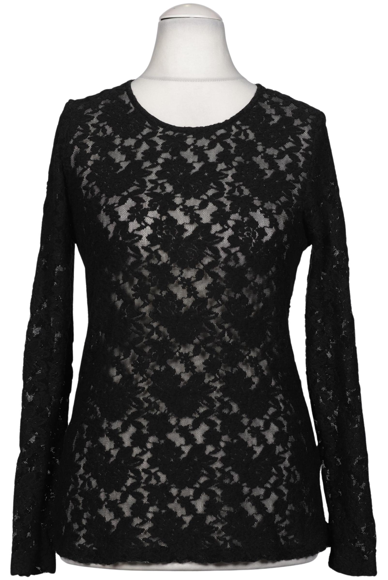 

Hallhuber Damen Langarmshirt, schwarz, Gr. 40