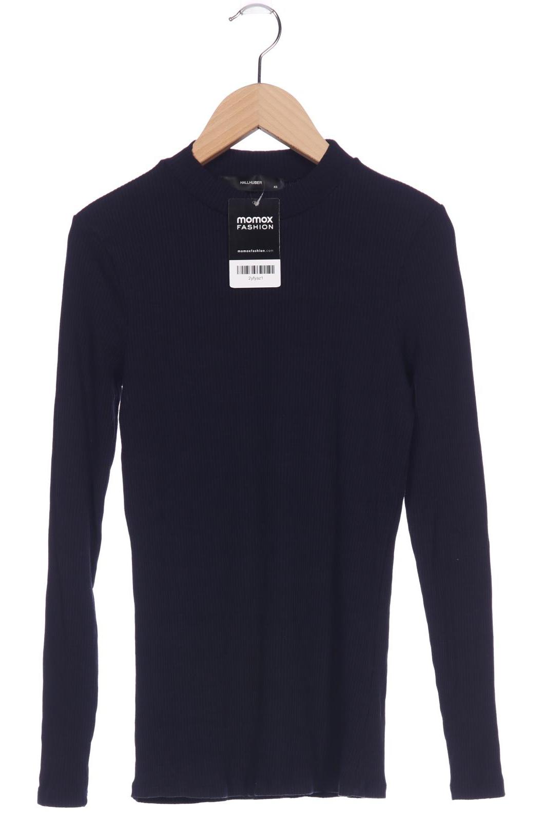 

Hallhuber Damen Langarmshirt, marineblau, Gr. 34
