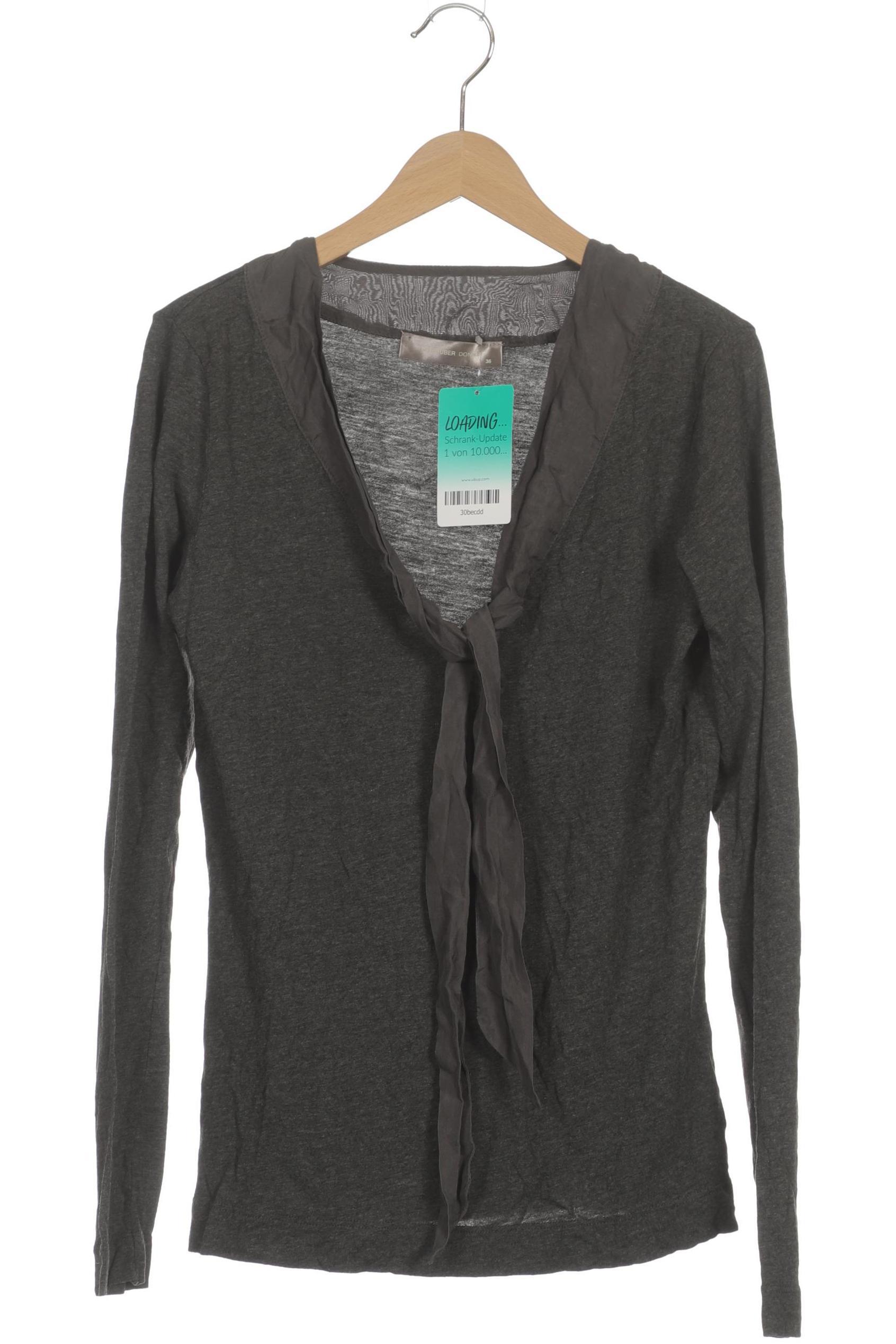 

Hallhuber Damen Langarmshirt, grau, Gr. 36