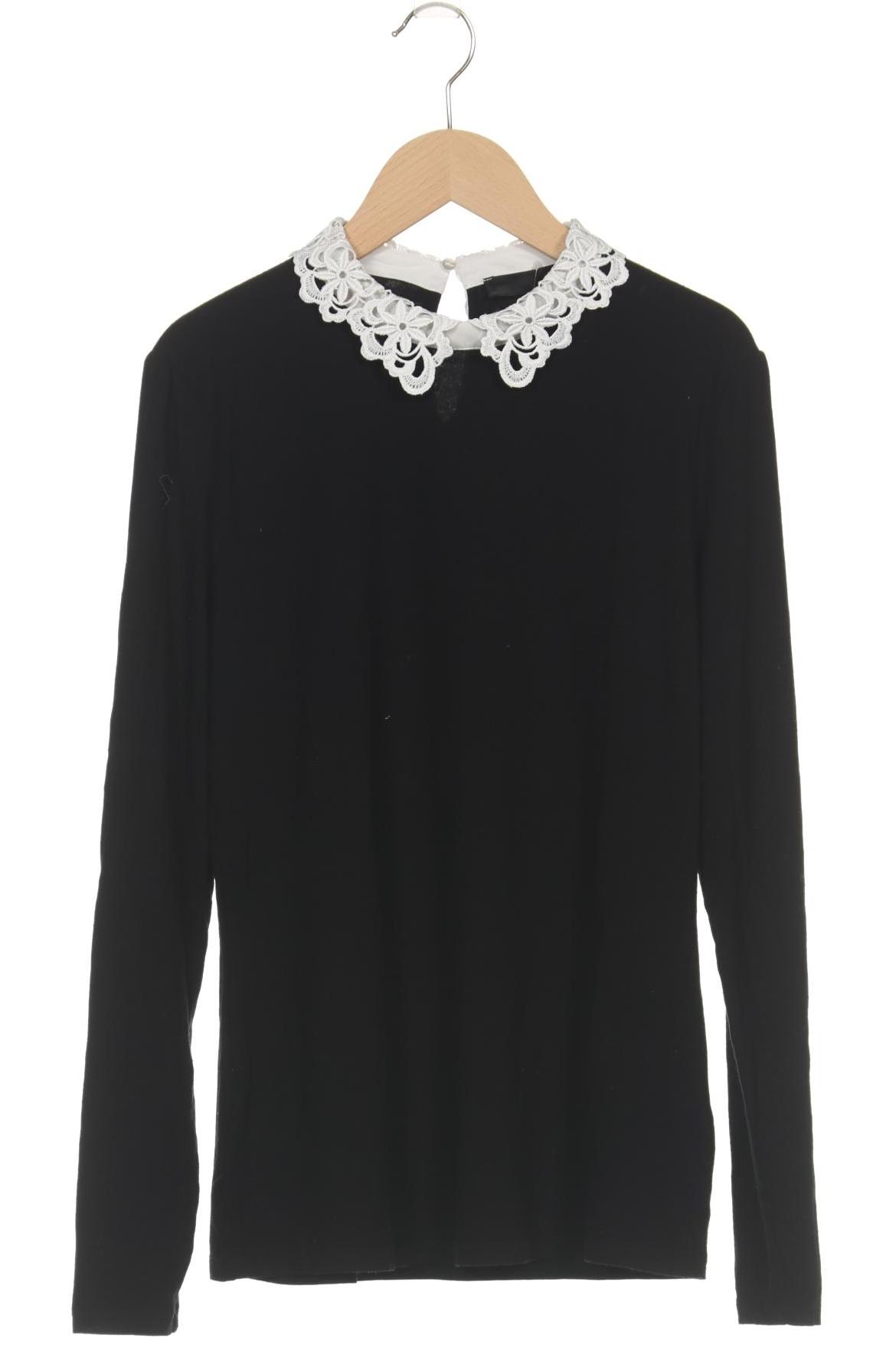 

Hallhuber Damen Langarmshirt, schwarz, Gr. 36