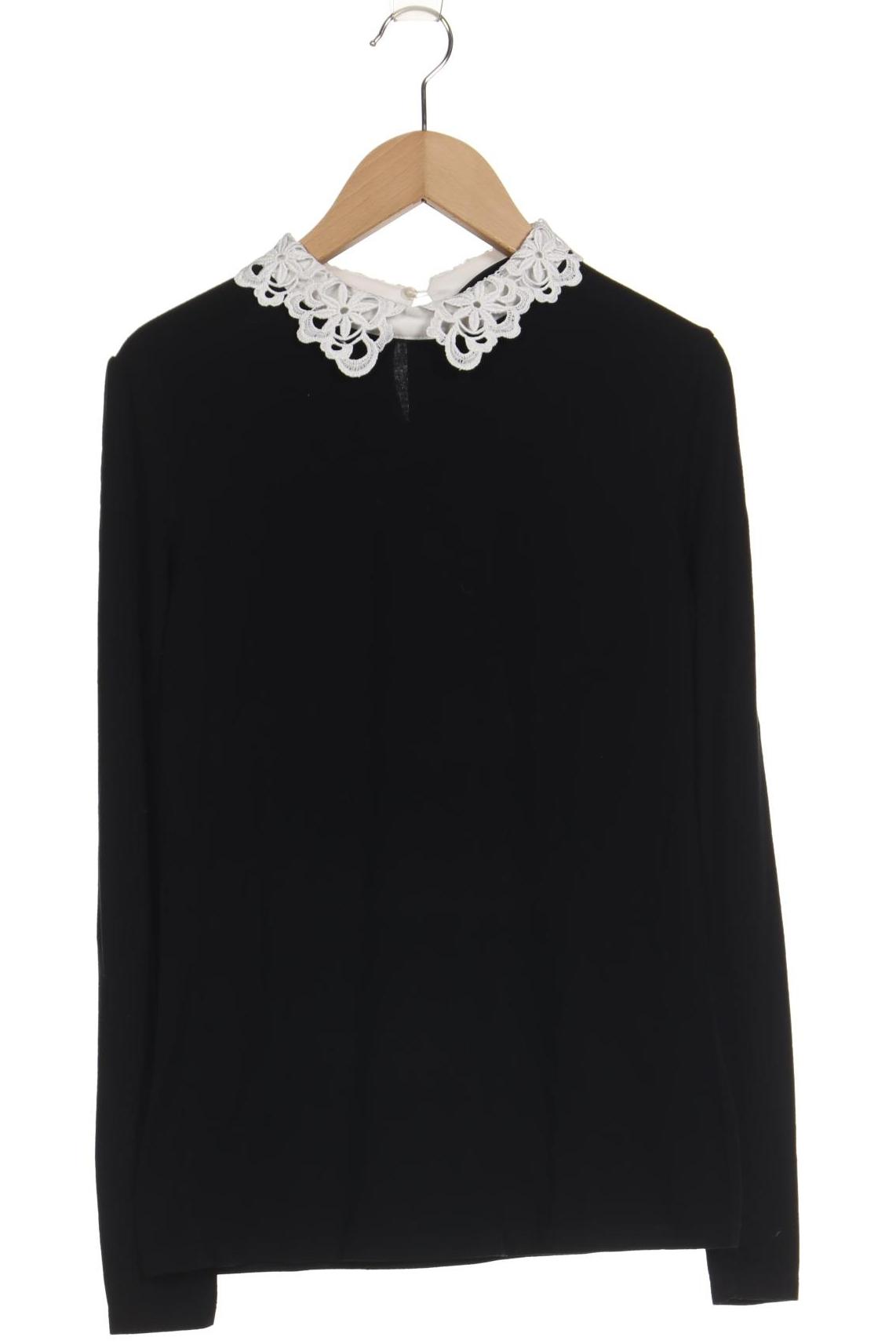 

Hallhuber Damen Langarmshirt, schwarz, Gr. 34