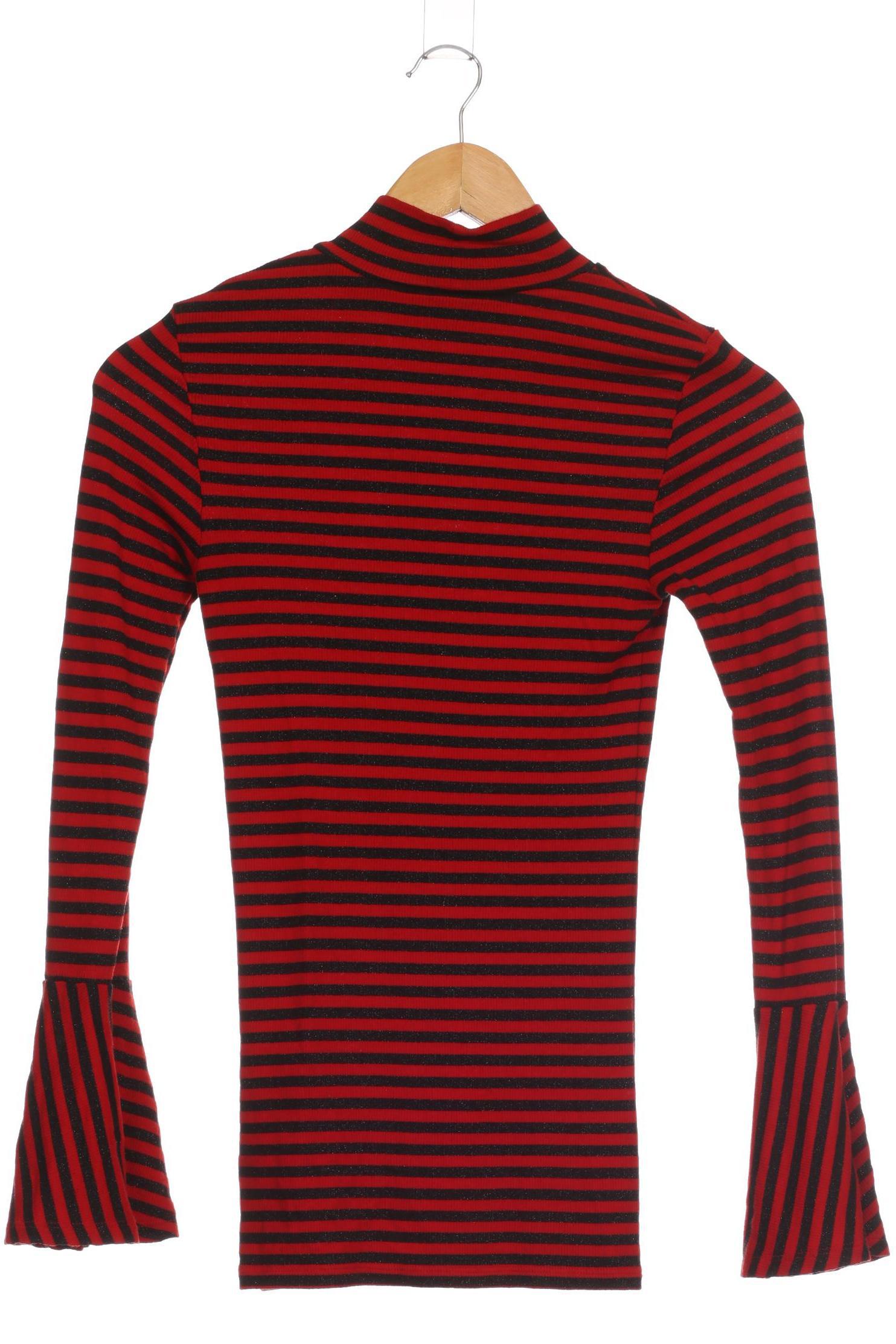 

Hallhuber Damen Langarmshirt, rot, Gr. 36