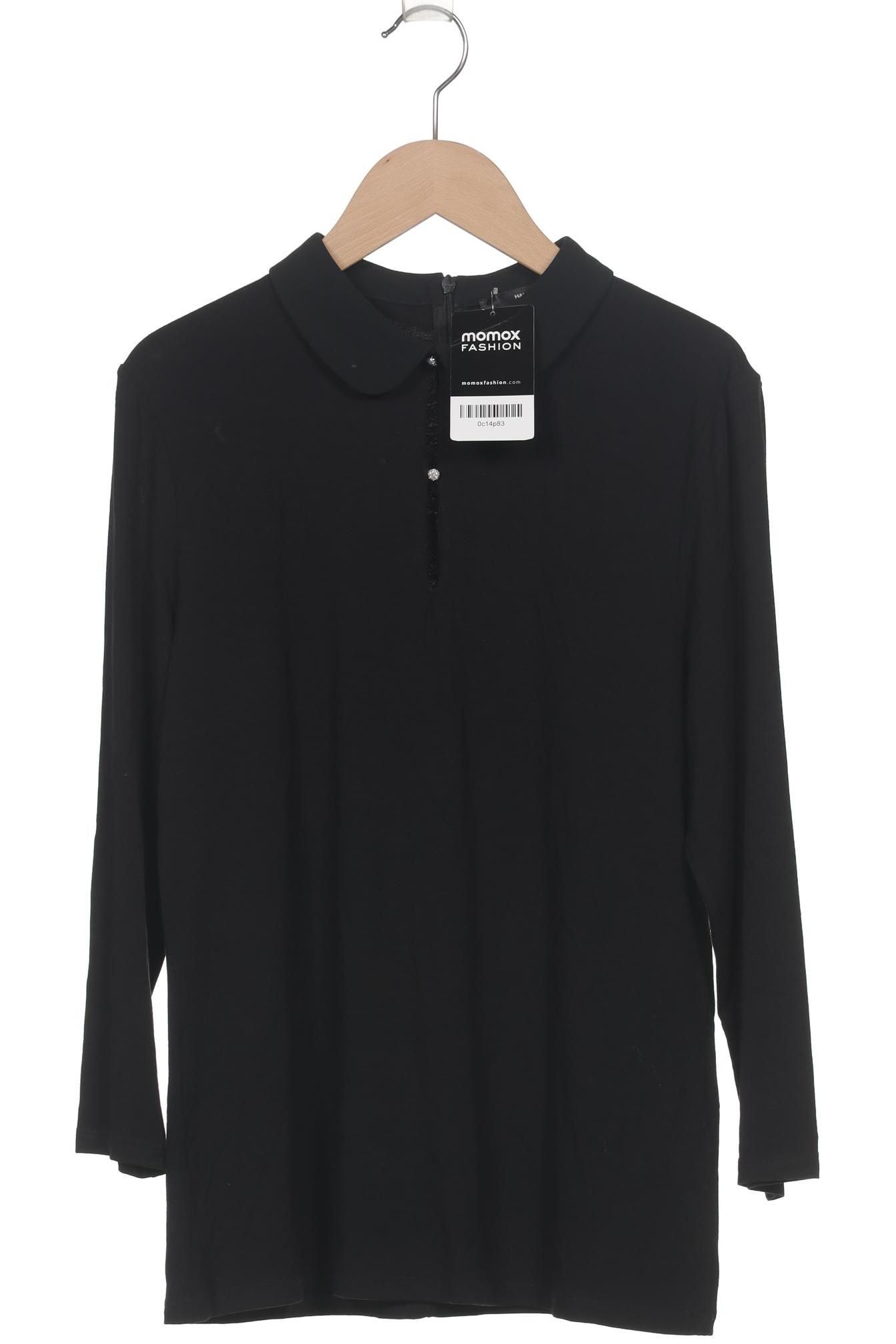 

Hallhuber Damen Langarmshirt, schwarz, Gr. 38