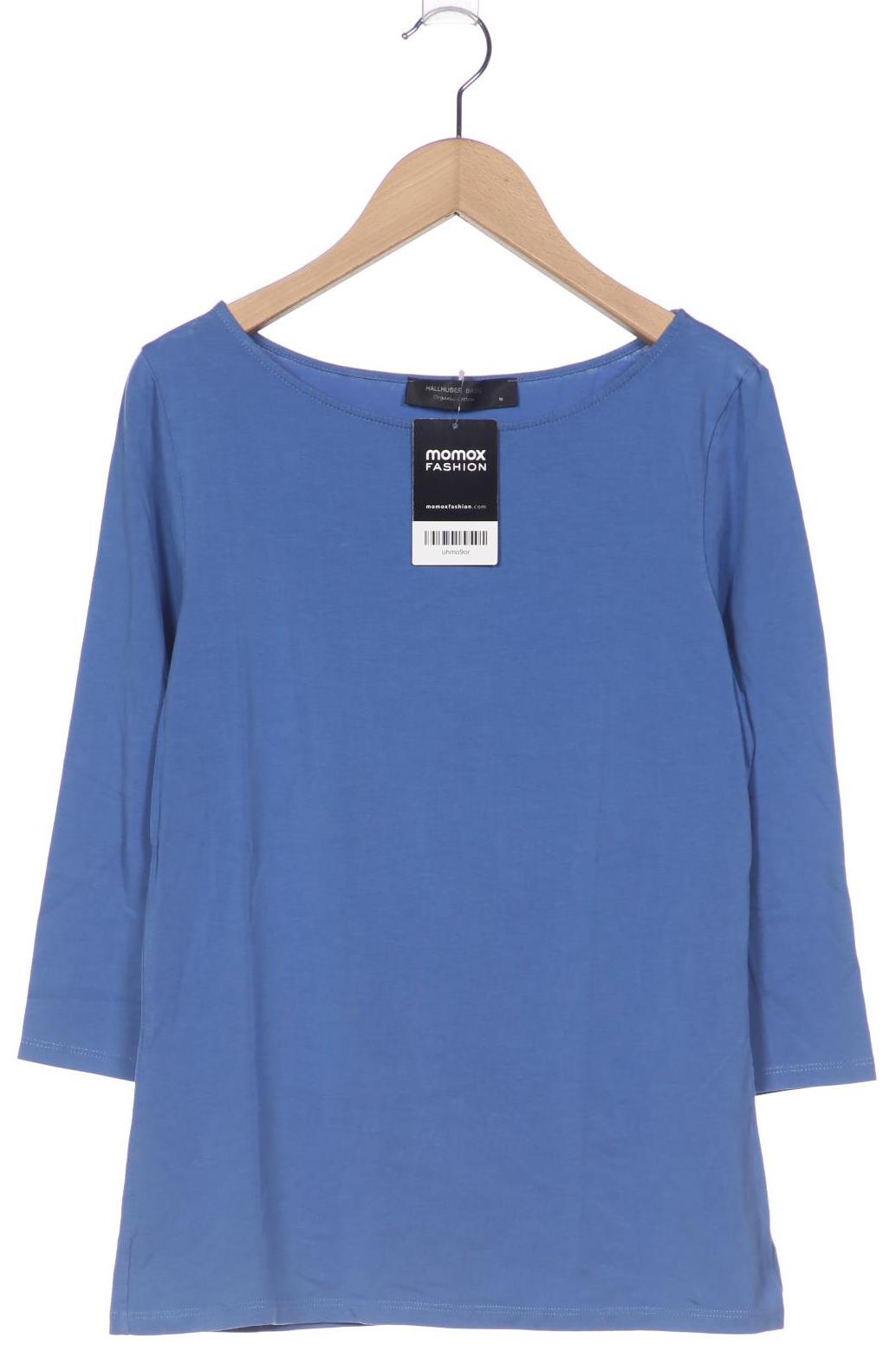 

Hallhuber Damen Langarmshirt, blau, Gr. 38