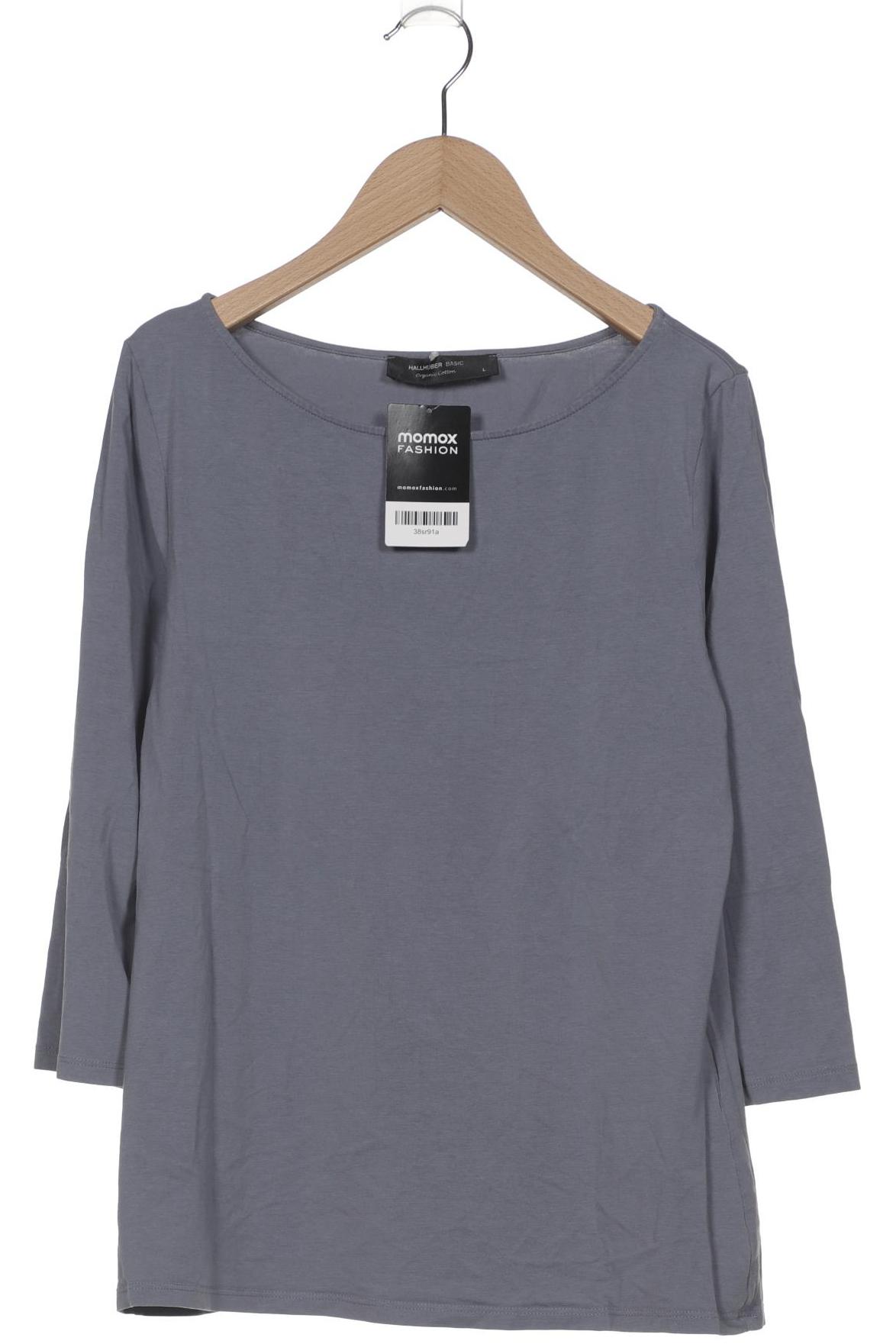

Hallhuber Damen Langarmshirt, blau, Gr. 42