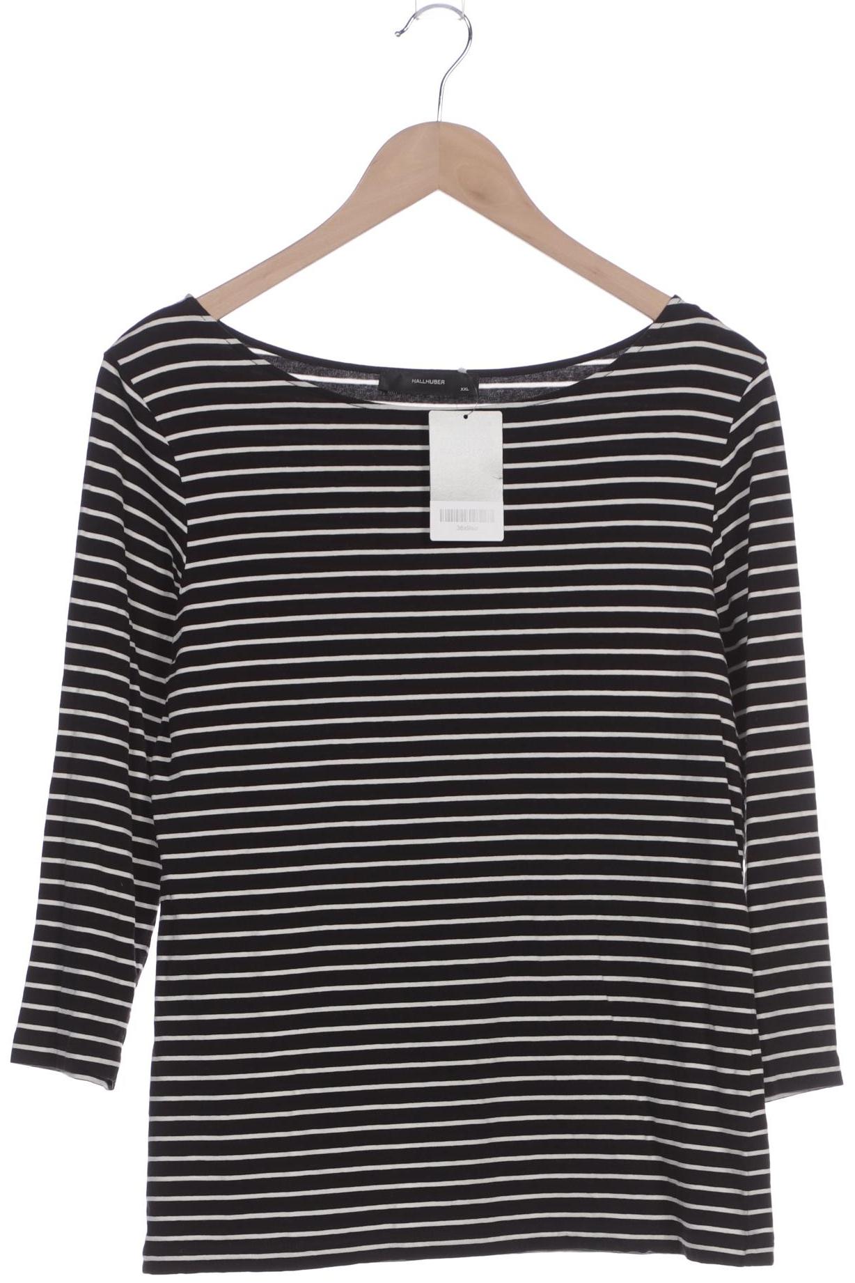 

Hallhuber Damen Langarmshirt, schwarz, Gr. 46