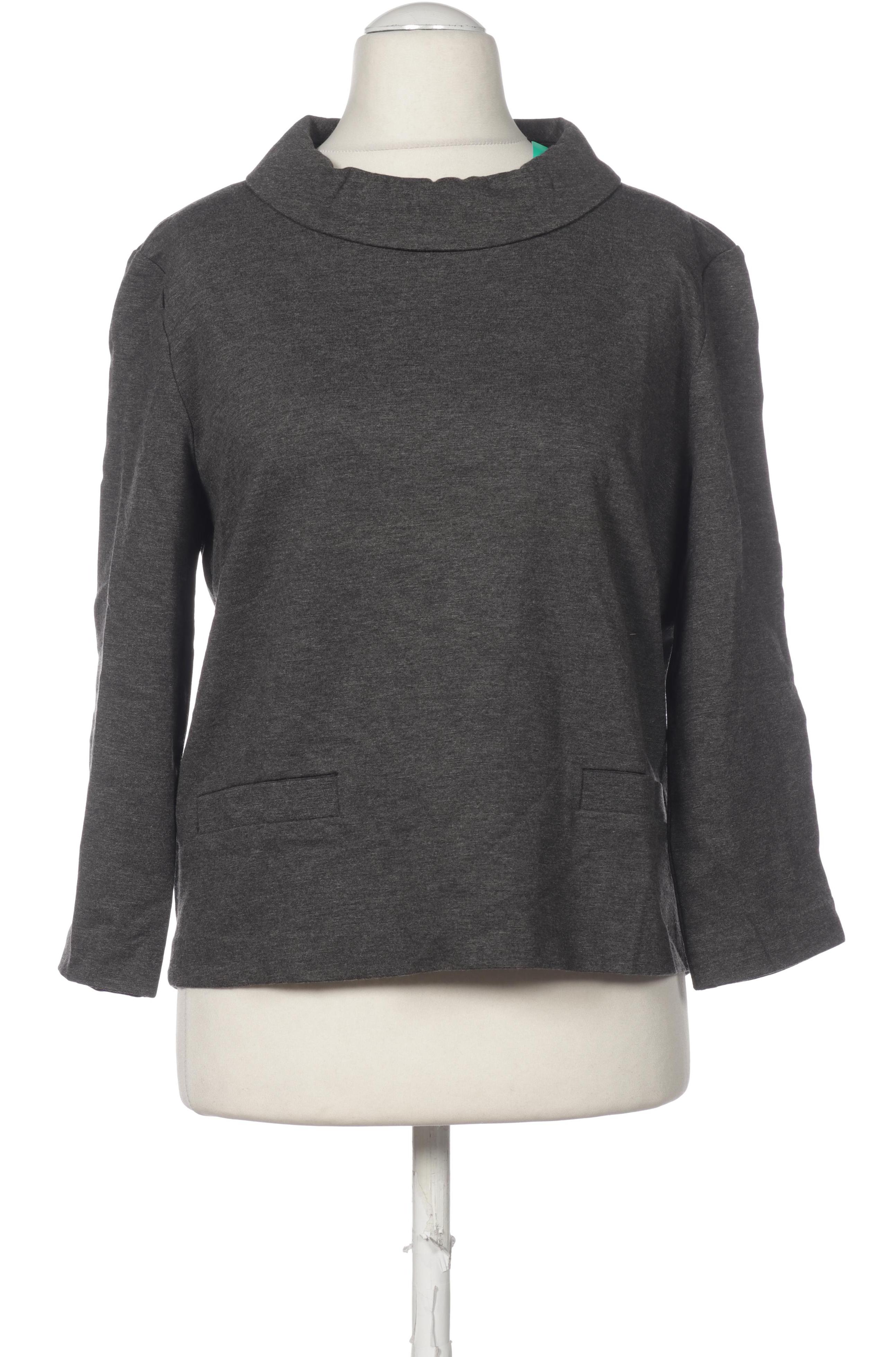 Thumbnail - Hallhuber Damen Langarmshirt, grau, Gr. 42