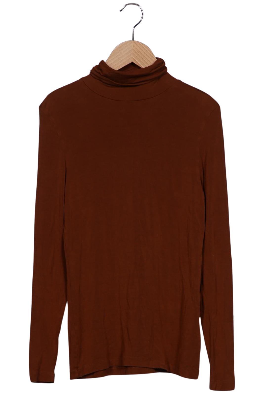 

Hallhuber Damen Langarmshirt, braun, Gr. 36