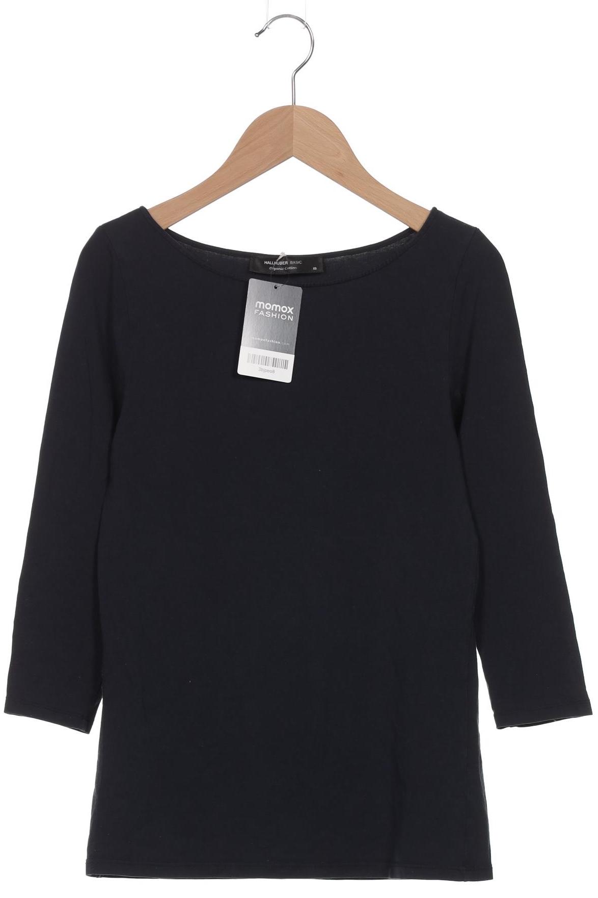 

Hallhuber Damen Langarmshirt, marineblau, Gr. 34