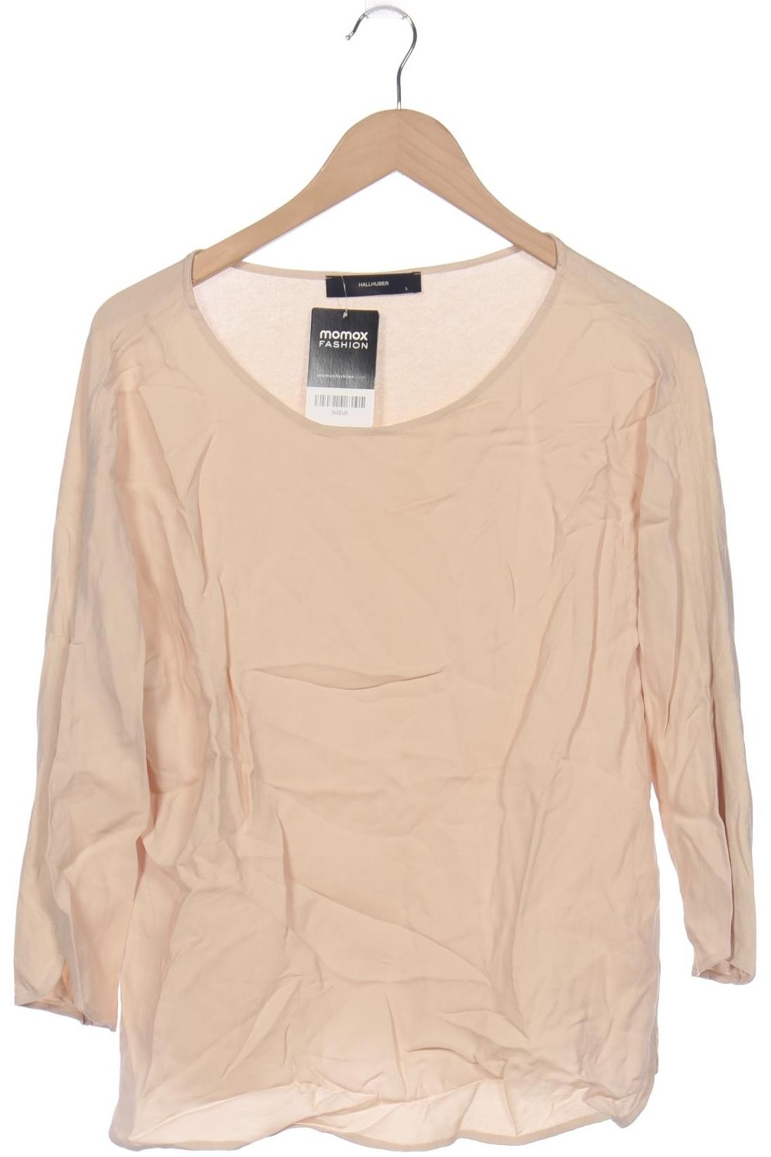 

Hallhuber Damen Langarmshirt, beige, Gr. 42
