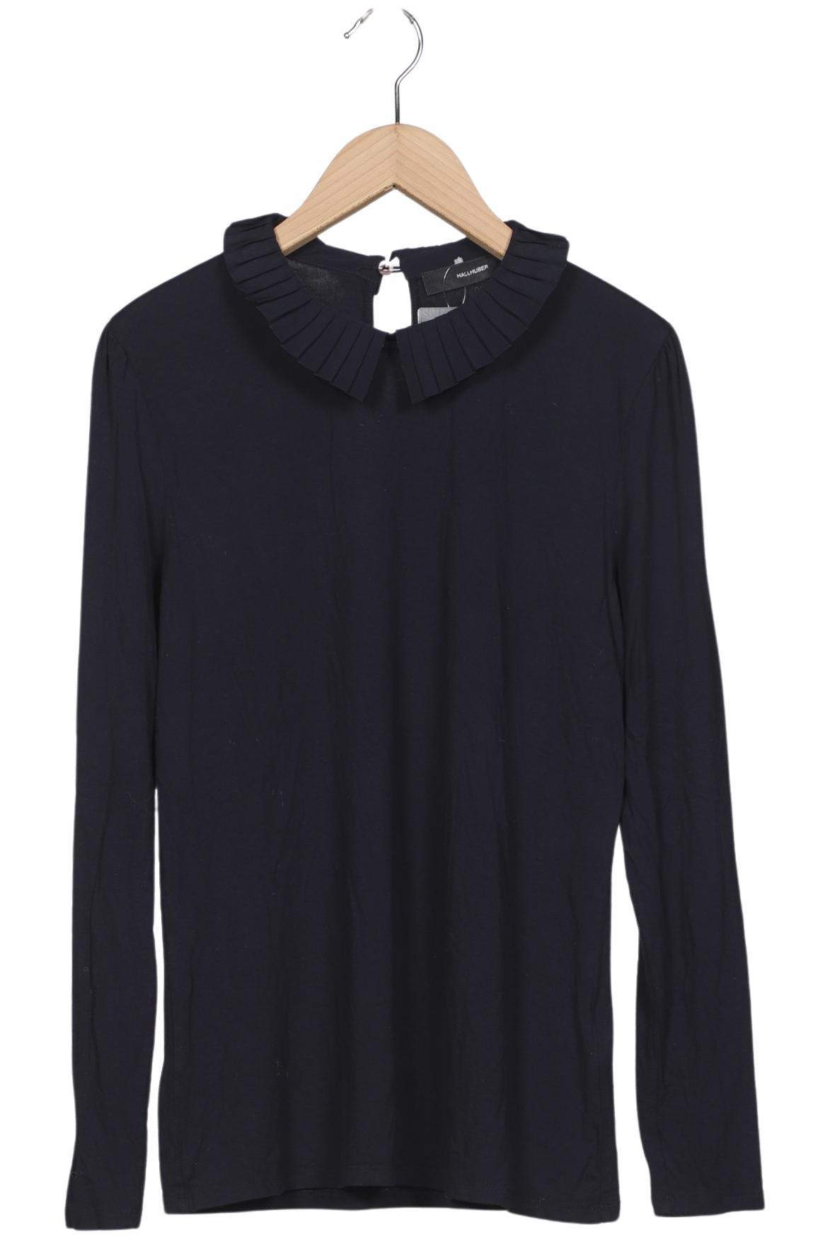 

Hallhuber Damen Langarmshirt, marineblau, Gr. 42