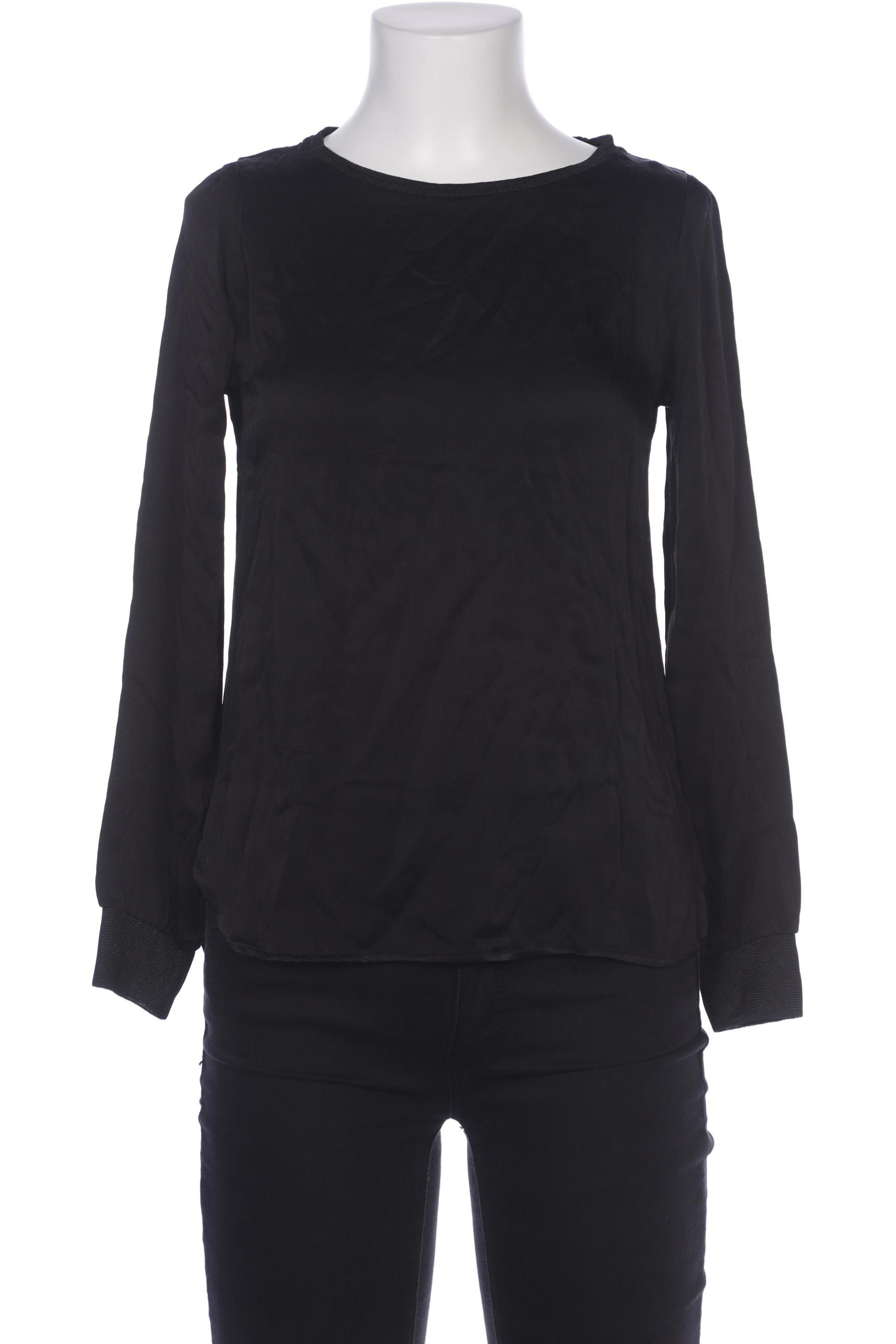 

Hallhuber Damen Langarmshirt, schwarz, Gr. 34