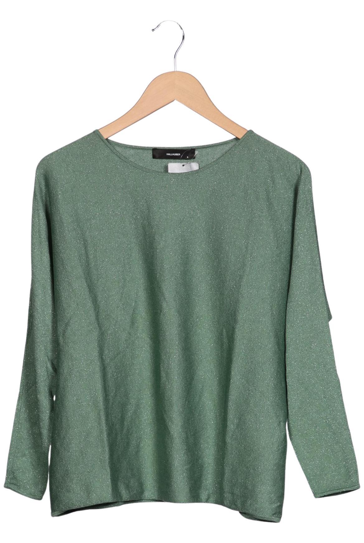 

Hallhuber Damen Langarmshirt, grün, Gr. 36