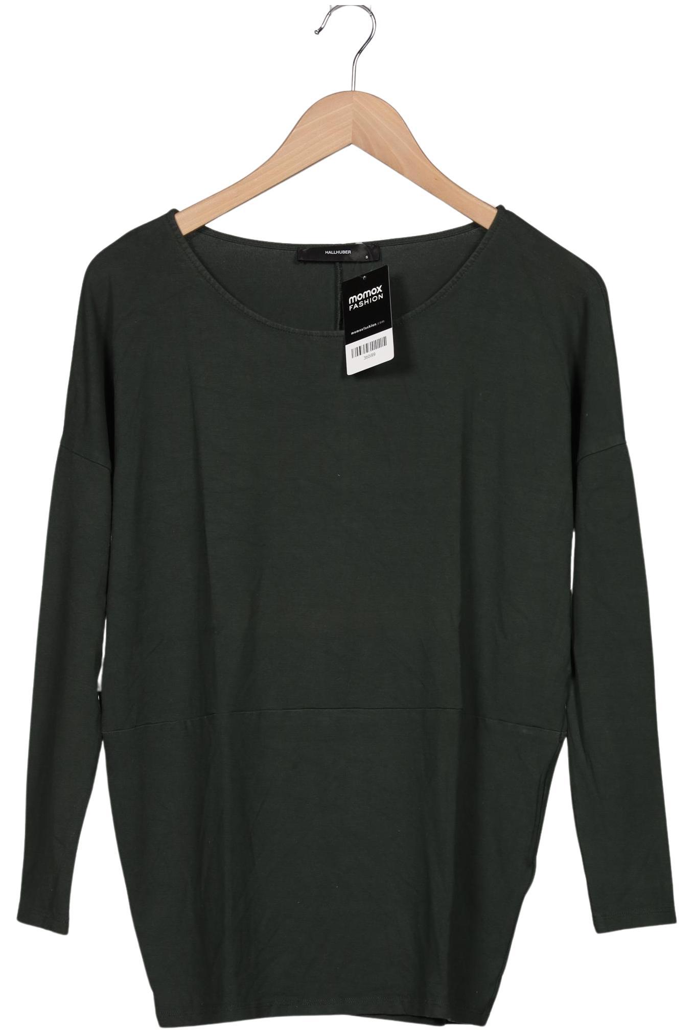 

Hallhuber Damen Langarmshirt, grün, Gr. 36