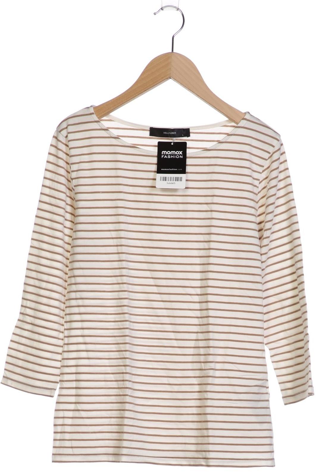 

Hallhuber Damen Langarmshirt, beige, Gr. 42