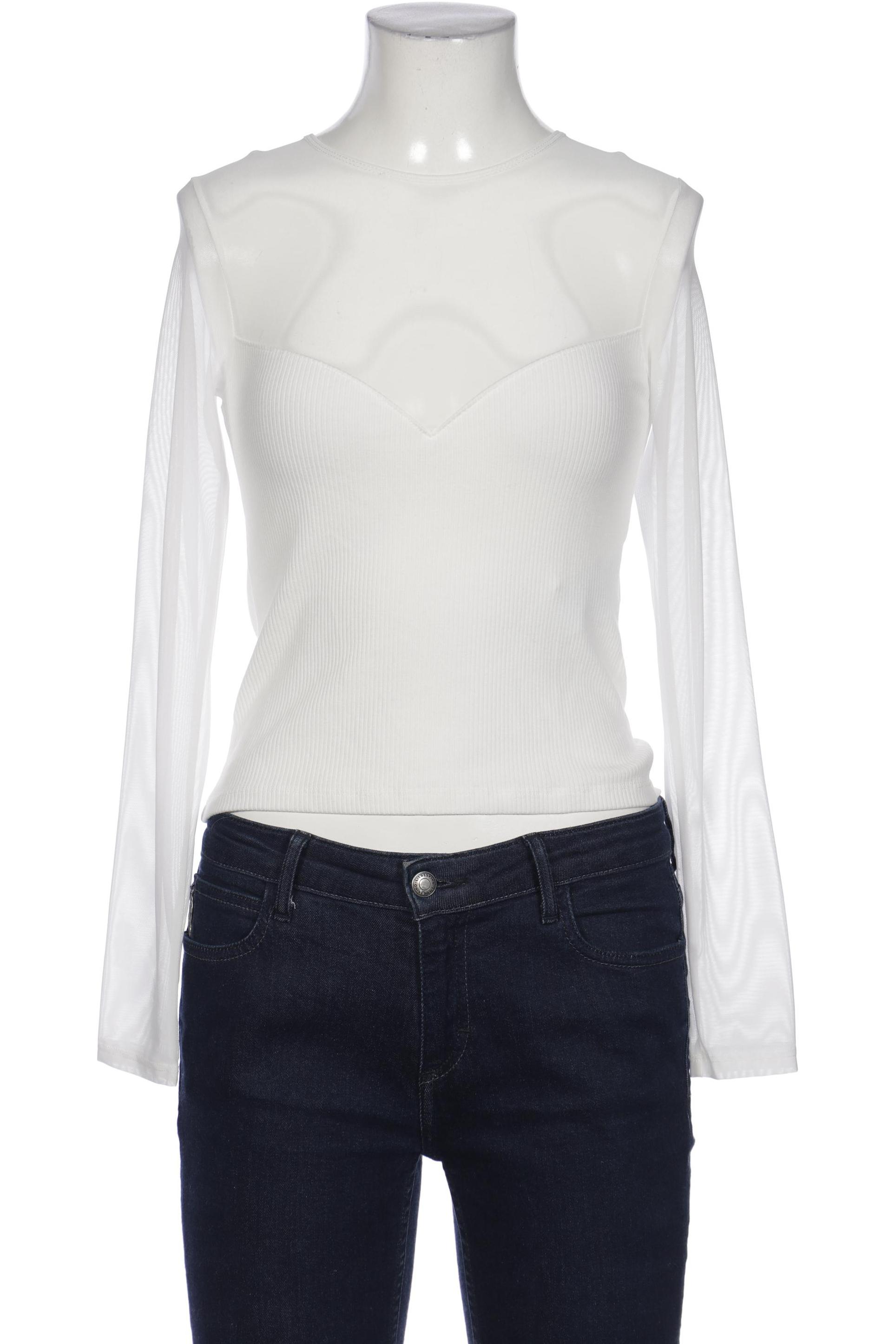 

Hallhuber Damen Langarmshirt, weiß