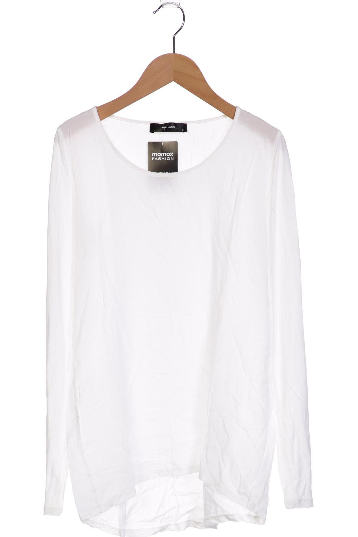 

Hallhuber Damen Langarmshirt, weiß