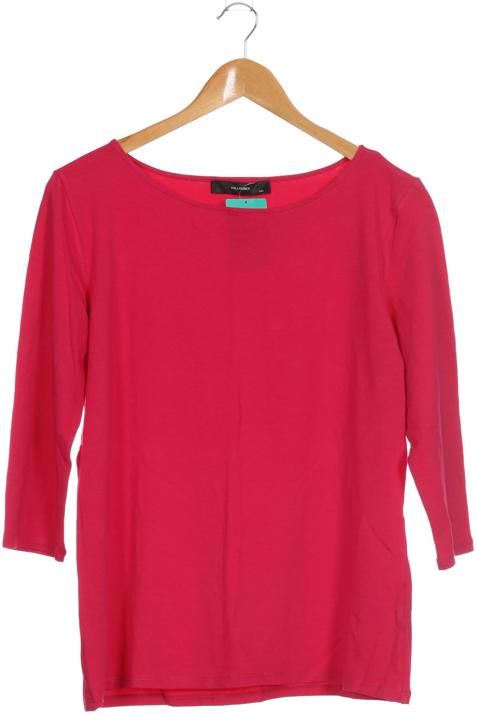 

Hallhuber Damen Langarmshirt, pink, Gr.