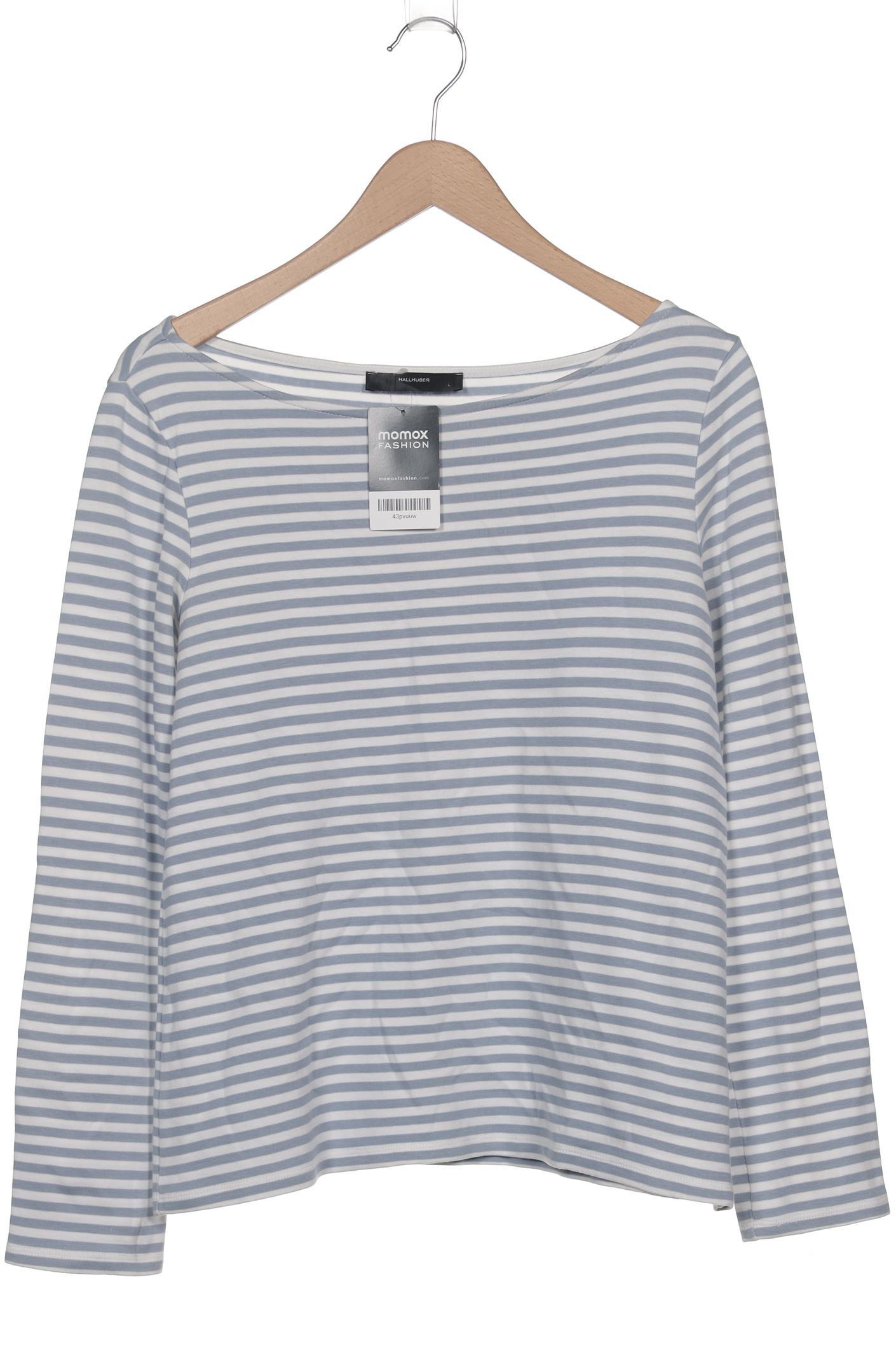 

Hallhuber Damen Langarmshirt, hellblau, Gr. 42