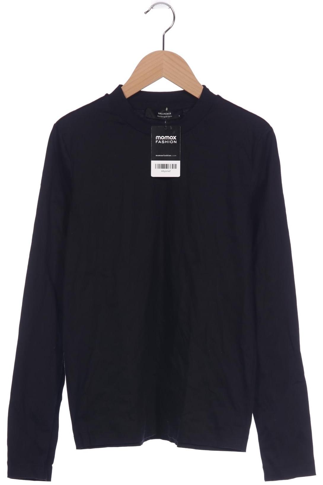 

Hallhuber Damen Langarmshirt, schwarz, Gr. 36