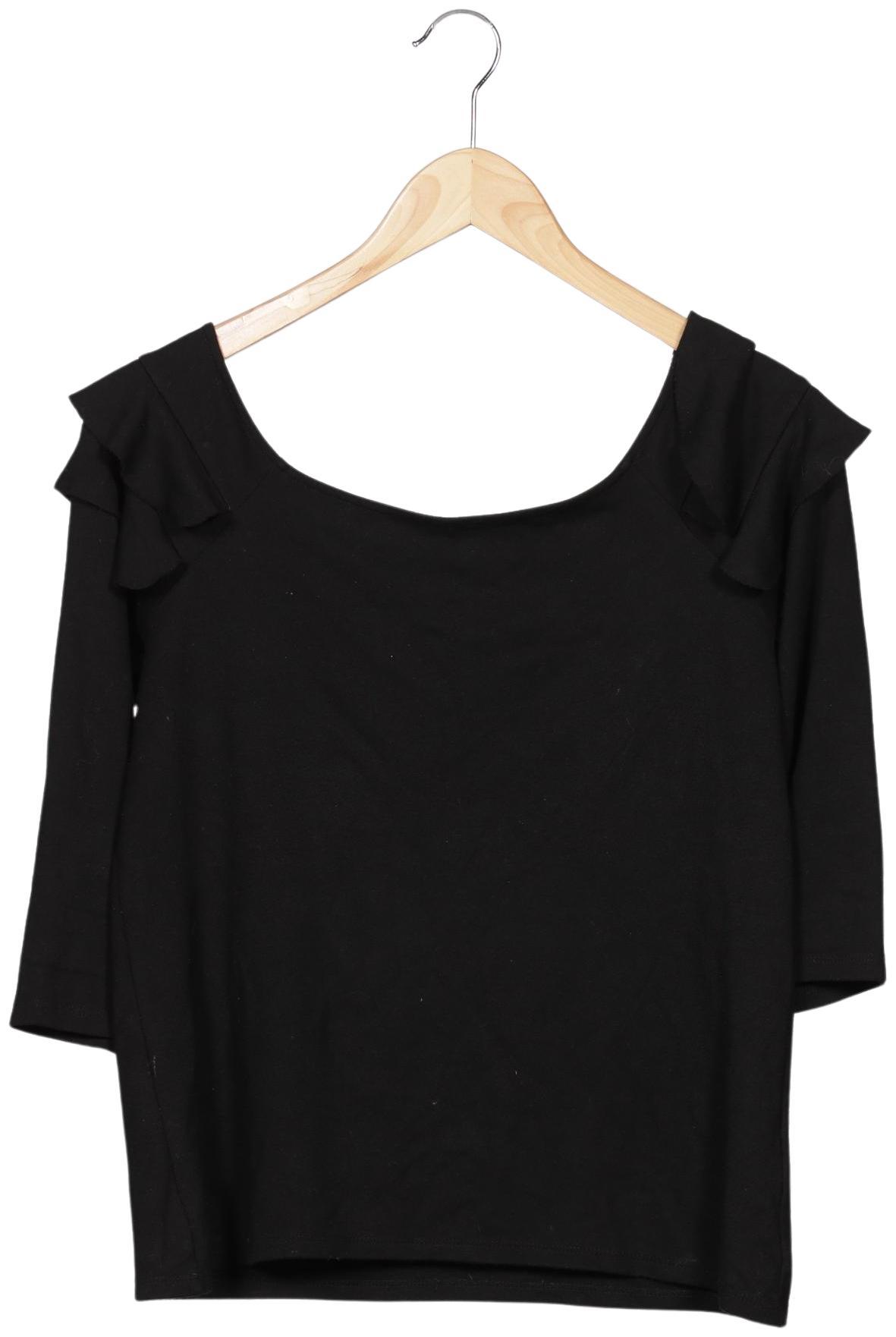 

Hallhuber Damen Langarmshirt, schwarz, Gr. 42
