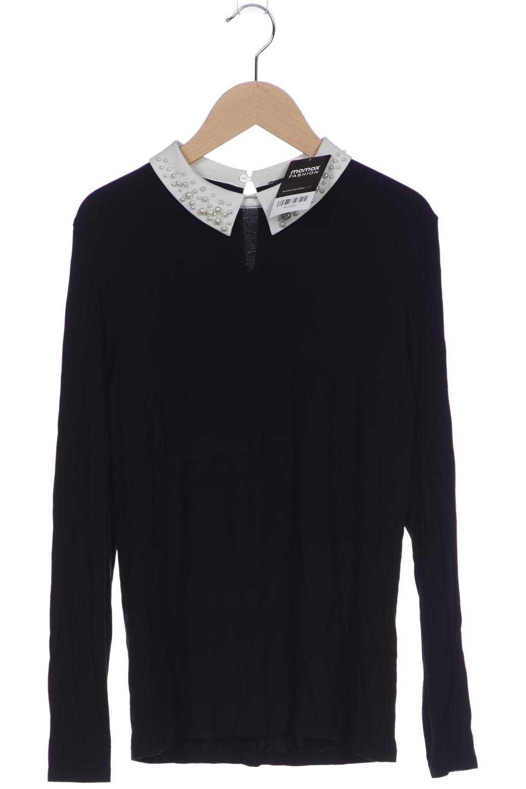 

Hallhuber Damen Langarmshirt, schwarz, Gr. 38